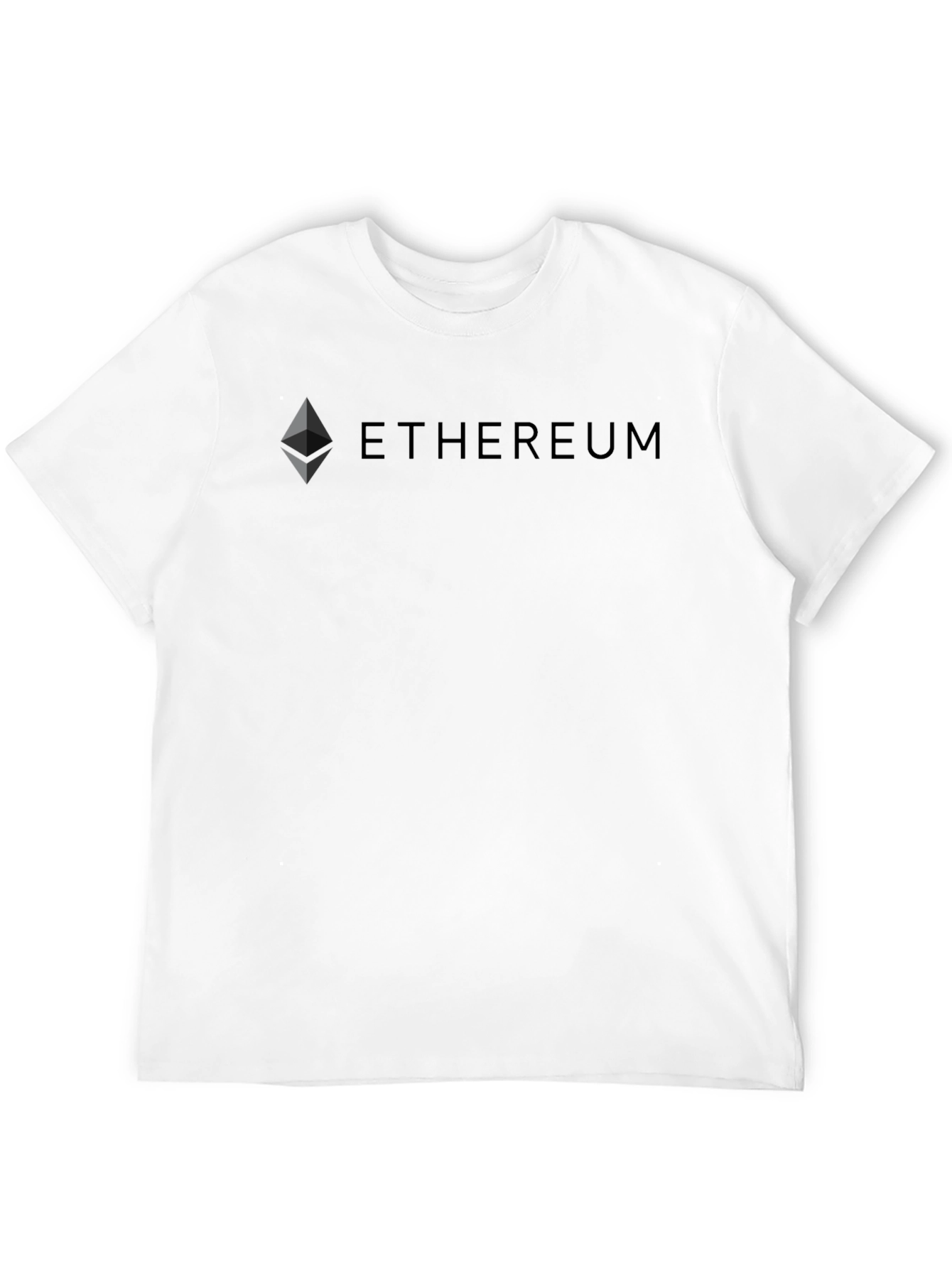 Ethereum Logo Graphic Print T-Shirt