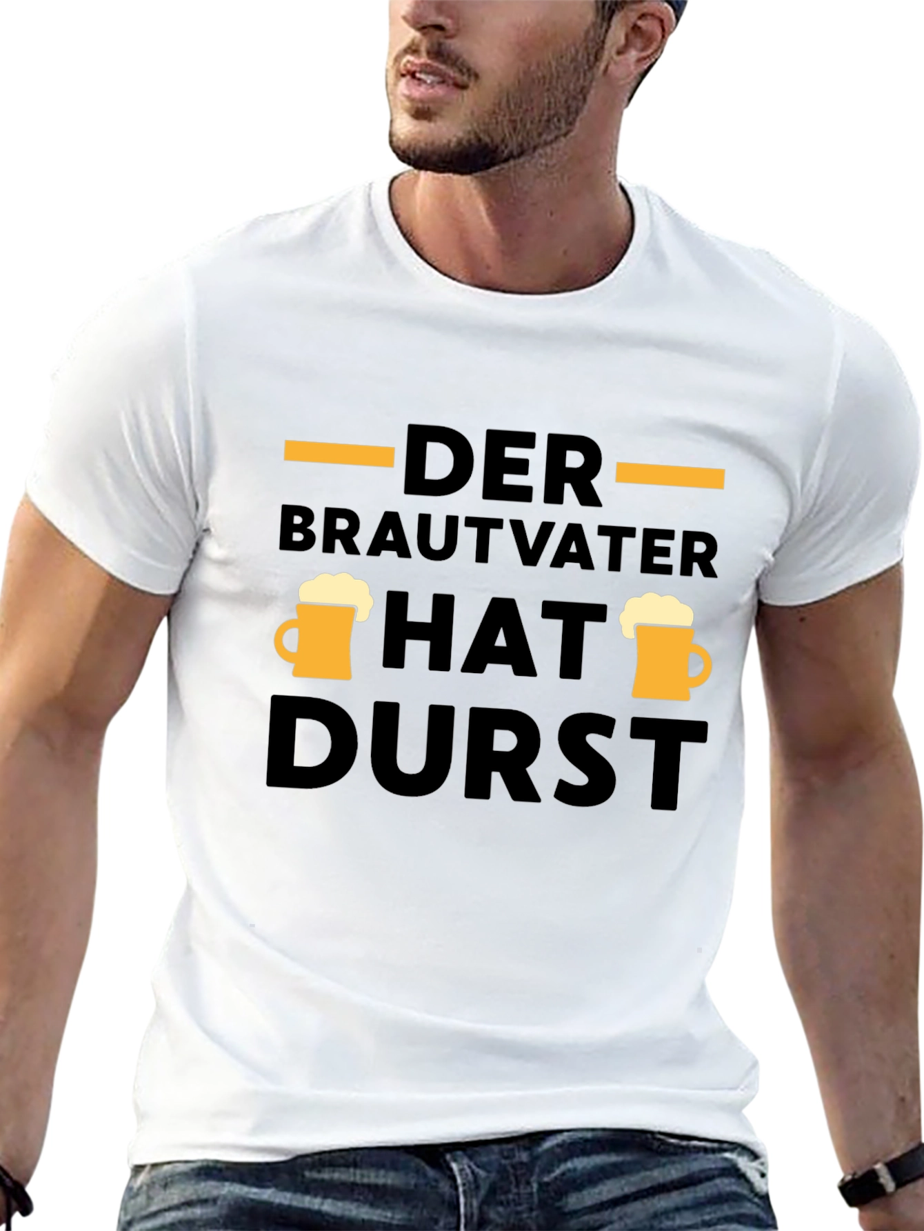 Der Brautvater Hat Durst T-Shirt