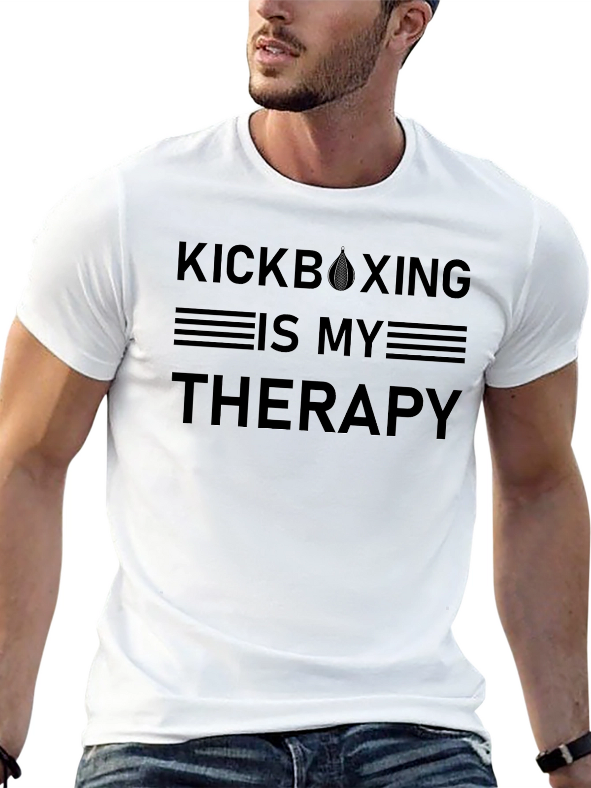 Kickboxing Therapy Graphic Tee - Unisex