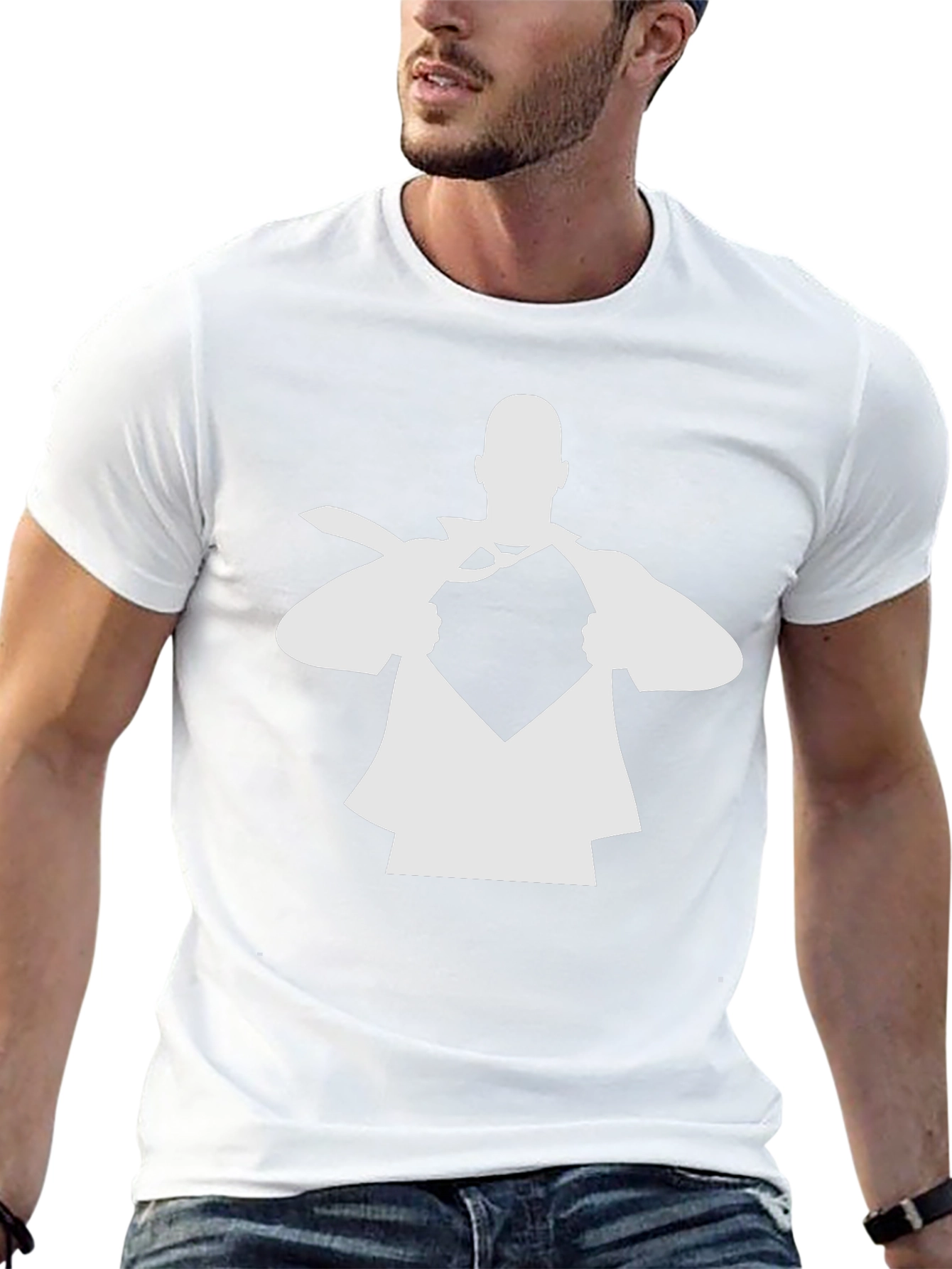 Superhero Reveal T-Shirt - Black