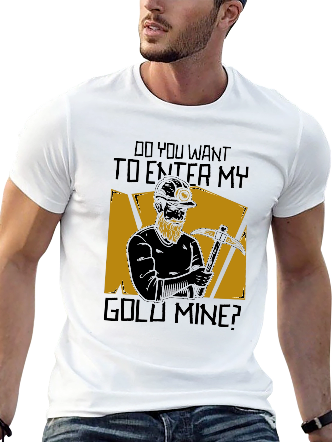 Enter My Gold Mine Graphic T-Shirt