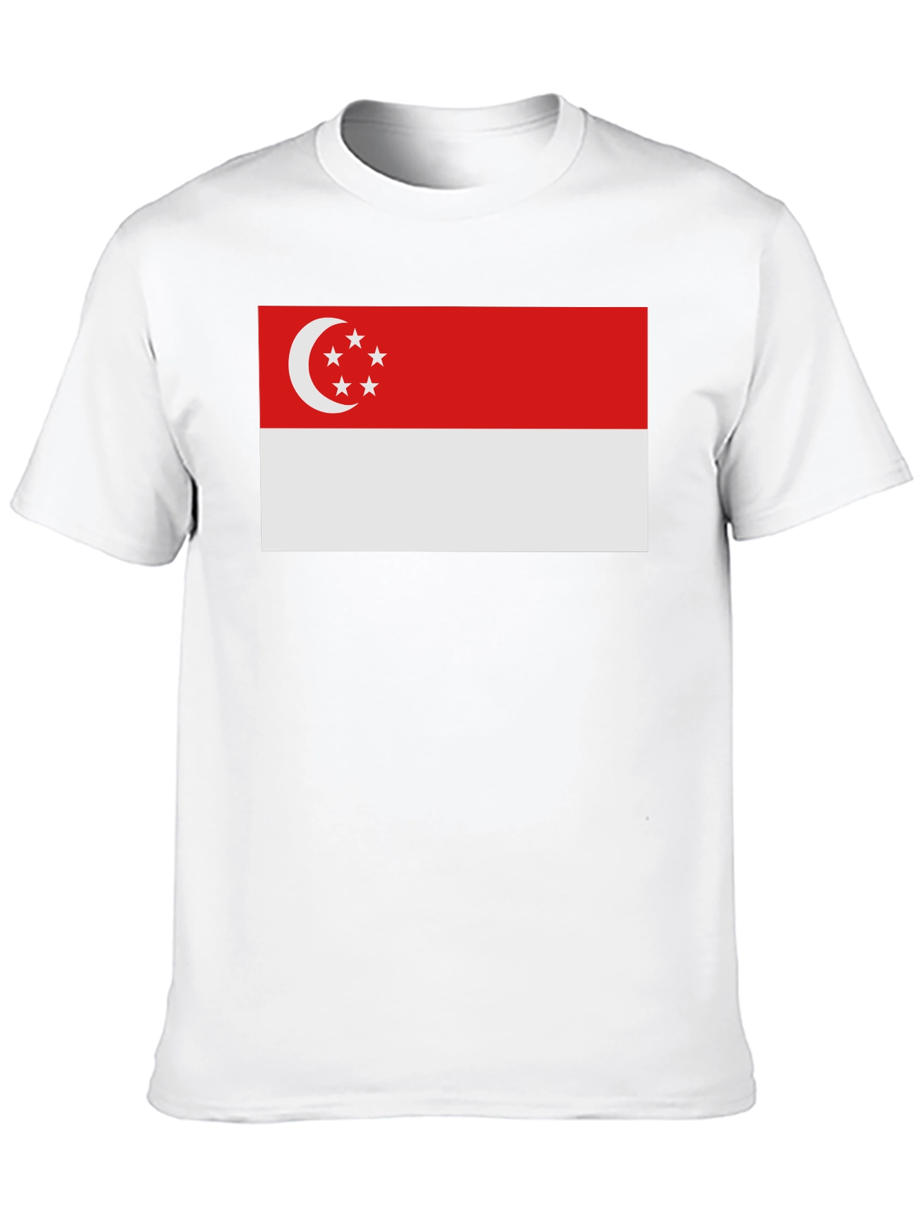 Singapore Flag Graphic T-Shirt
