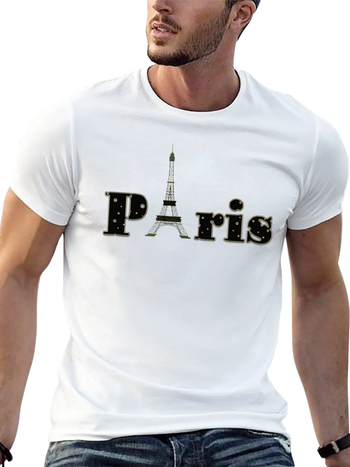 Paris T-Shirt - Eiffel Tower Graphic Tee