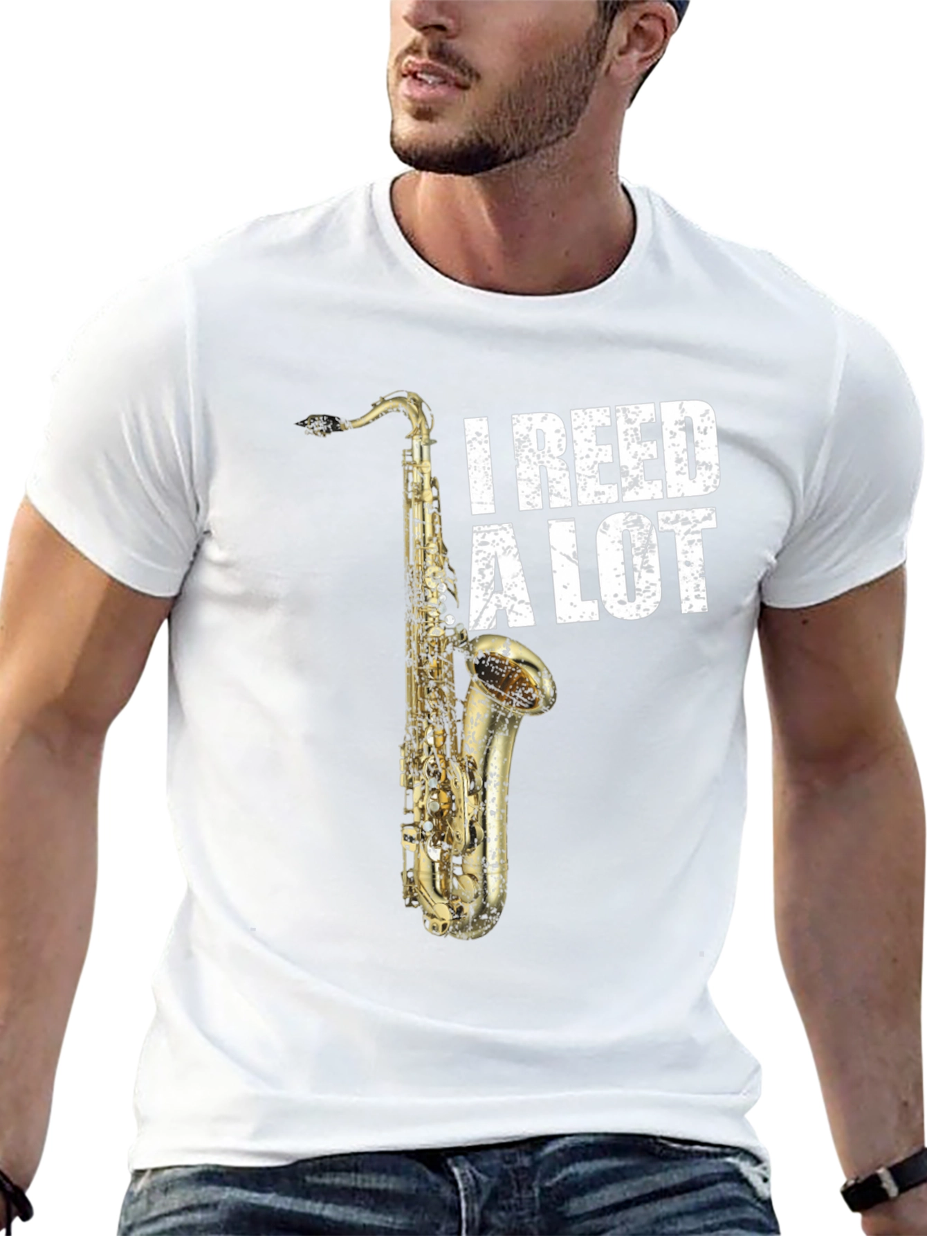 I Reed A Lot Saxophone T-Shirt