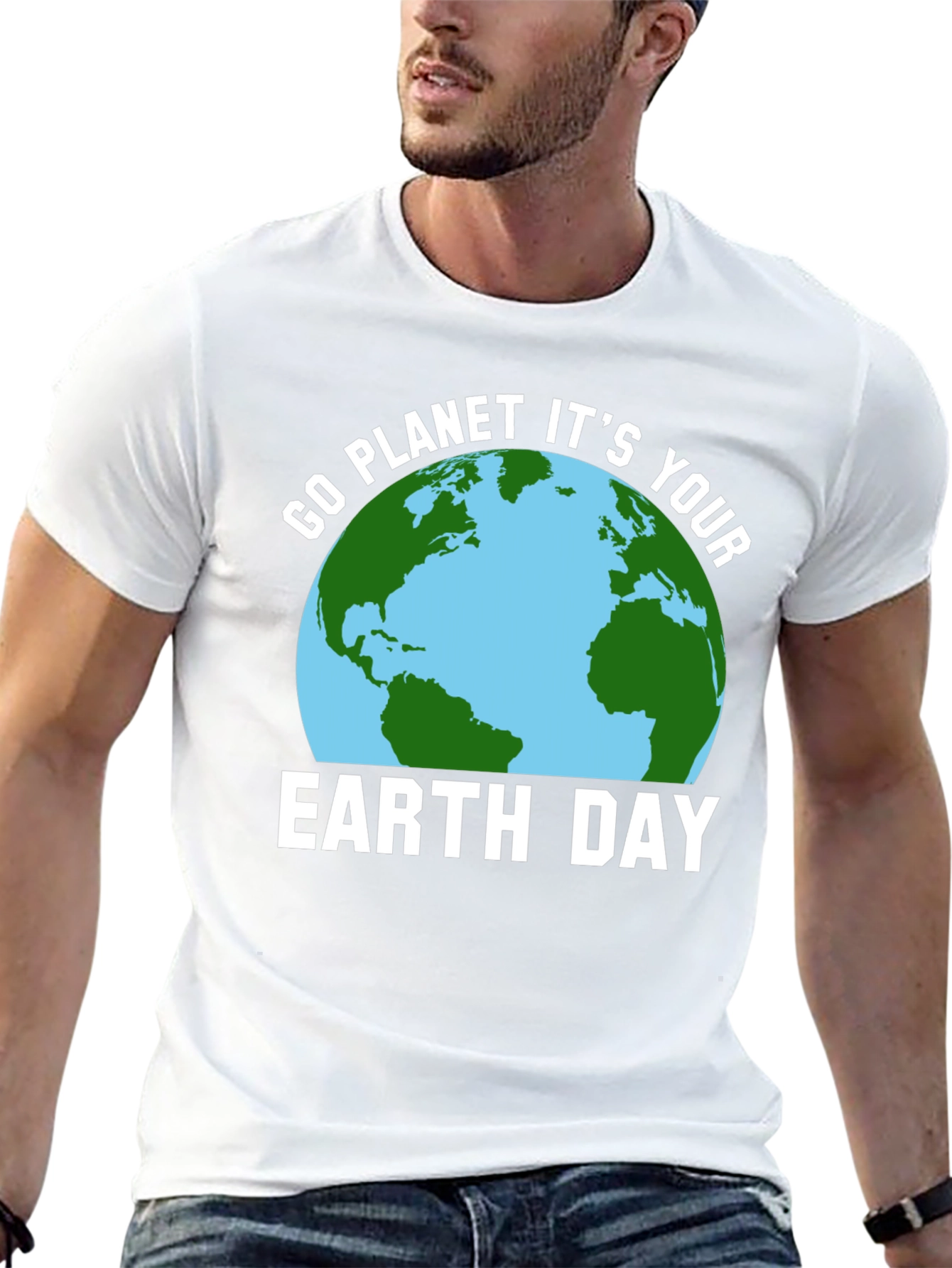 Go Planet Its Your Earth Day Graphic T-Shirt