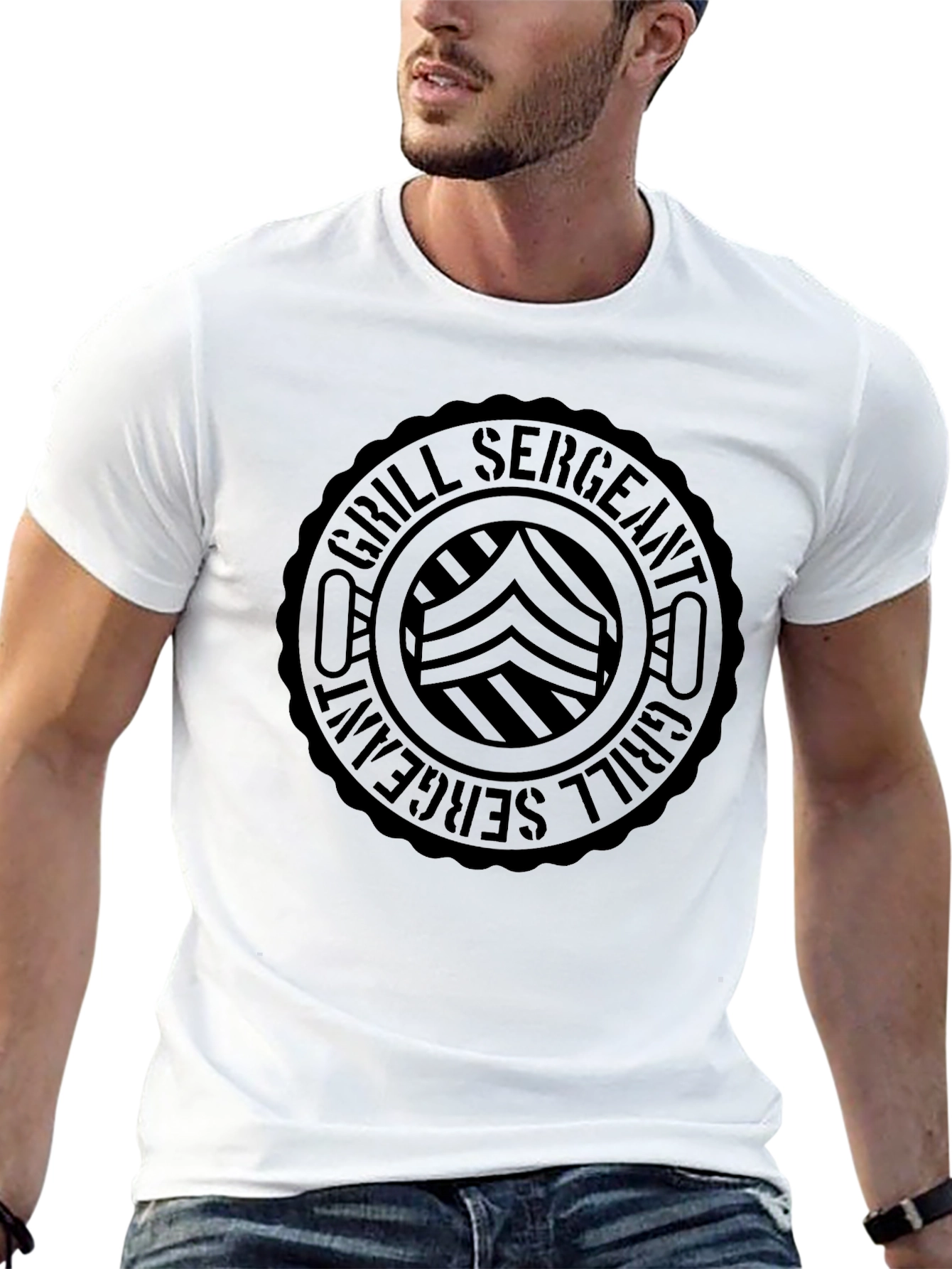 Grill Sergeant T-Shirt - BBQ Master Apparel