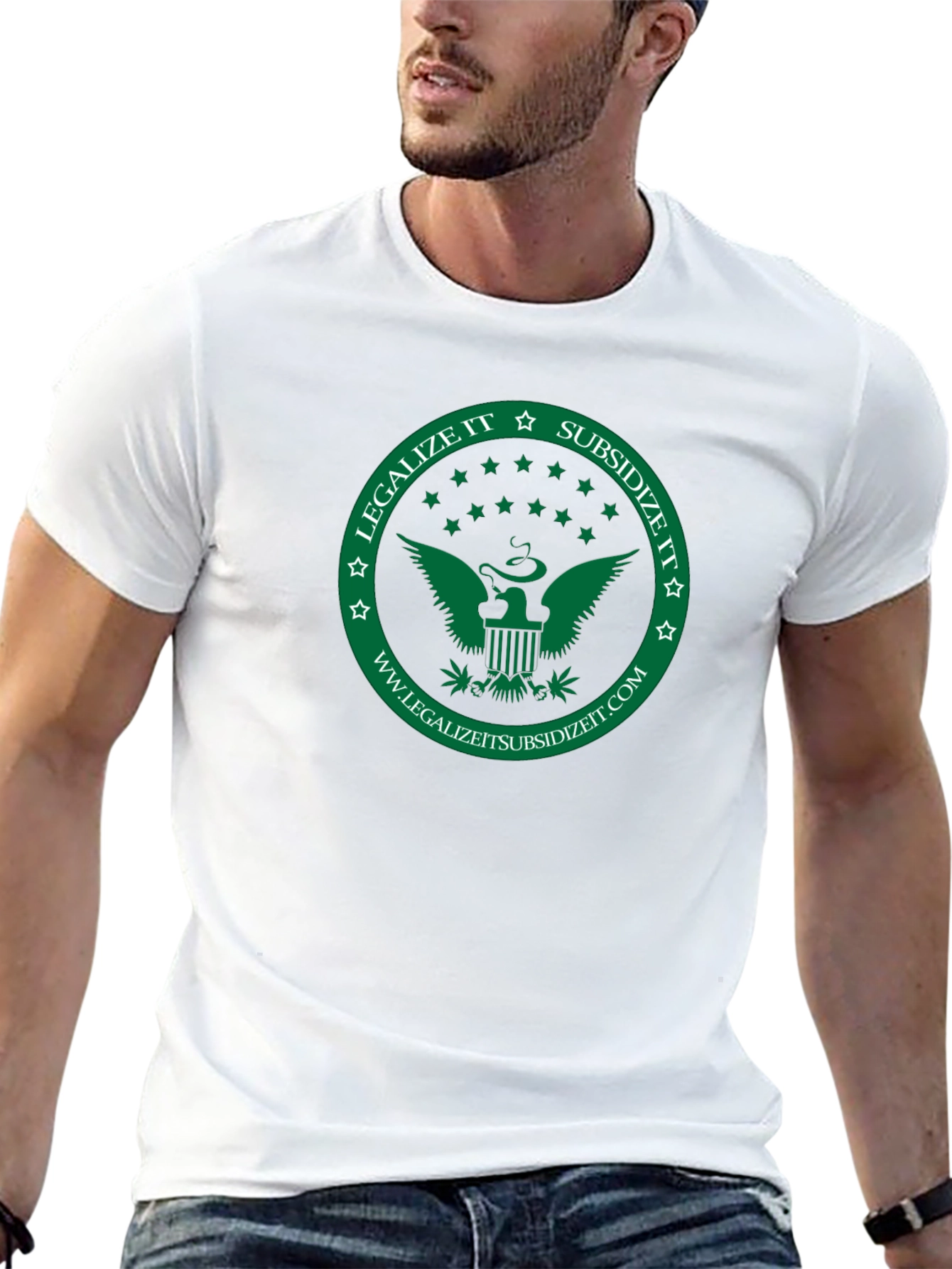 Legalize It Subsidize It Black T-Shirt