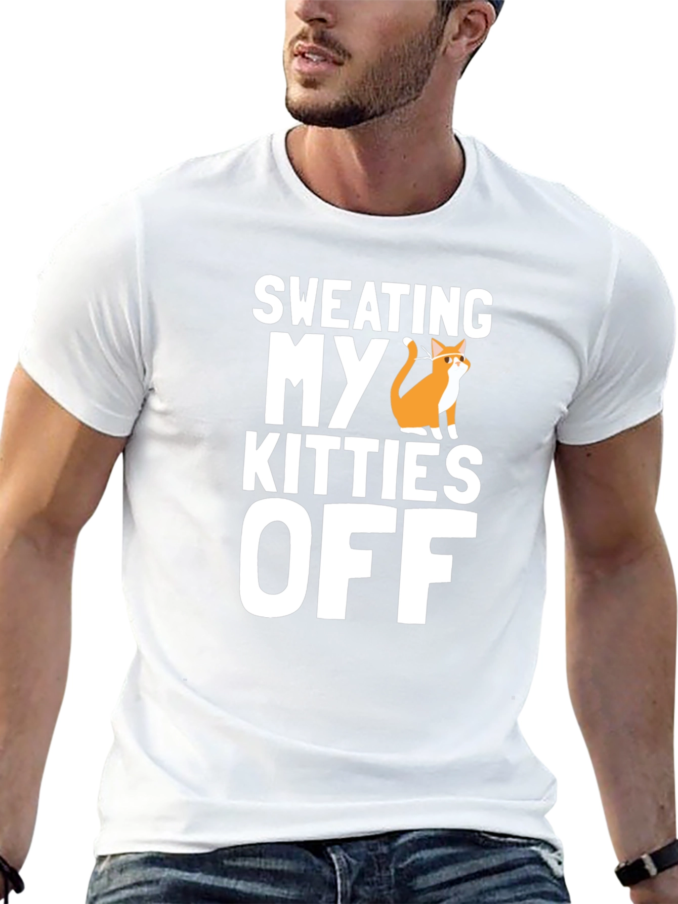 Sweating My Kitties Off T-Shirt