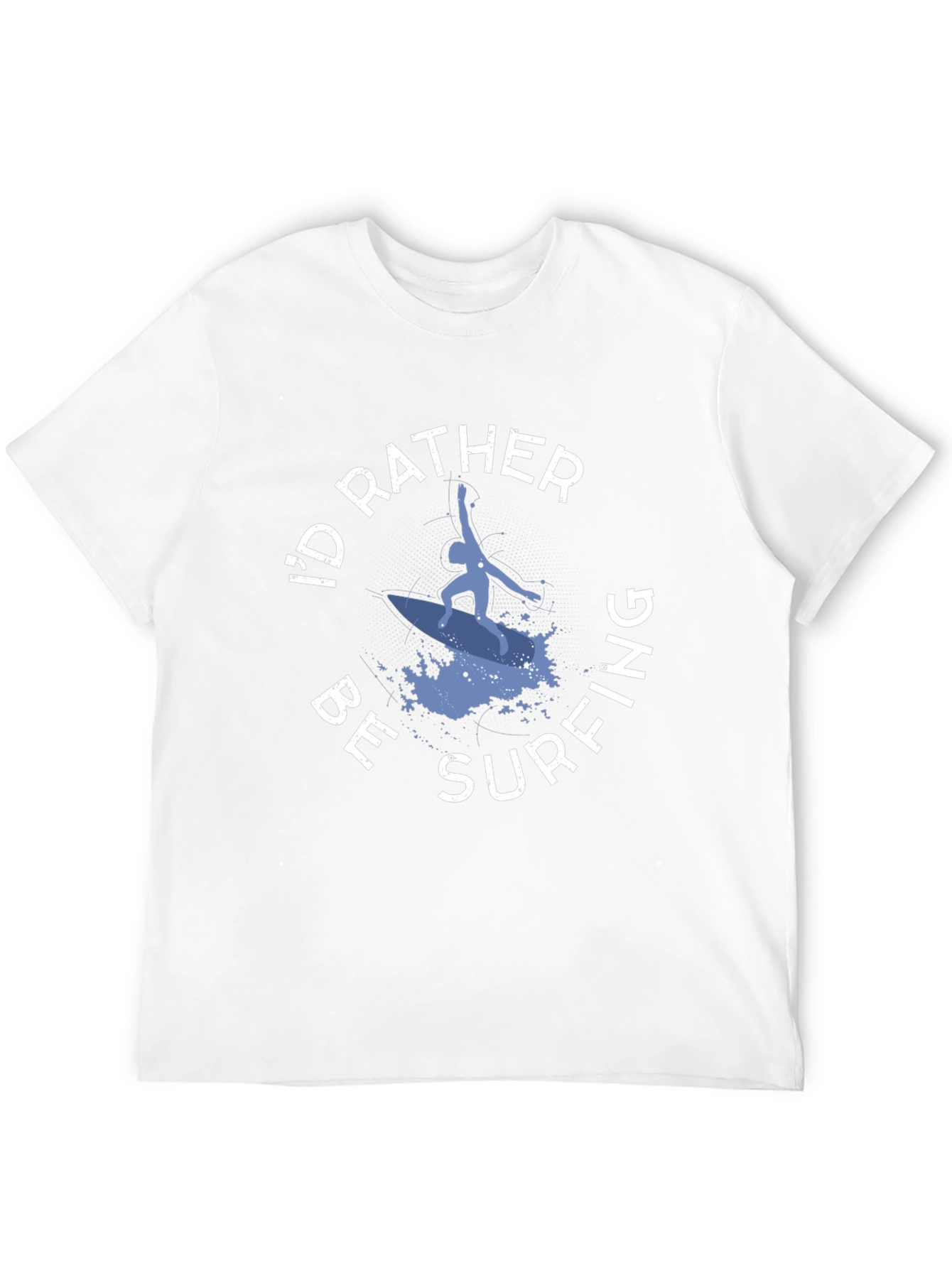 Id Rather Be Surfing Graphic T-Shirt