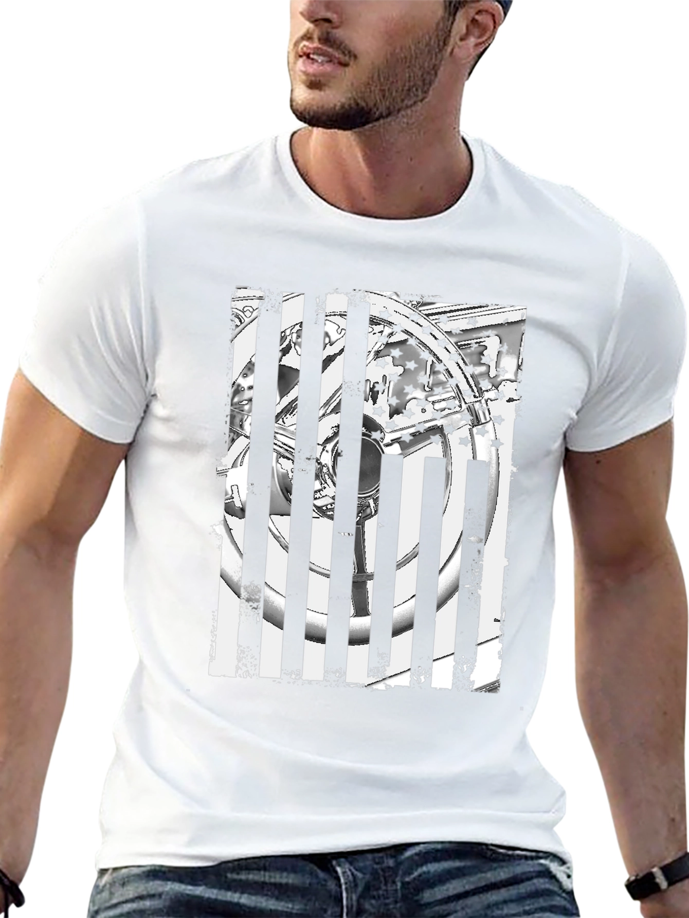 Patriotic Wheel T-Shirt