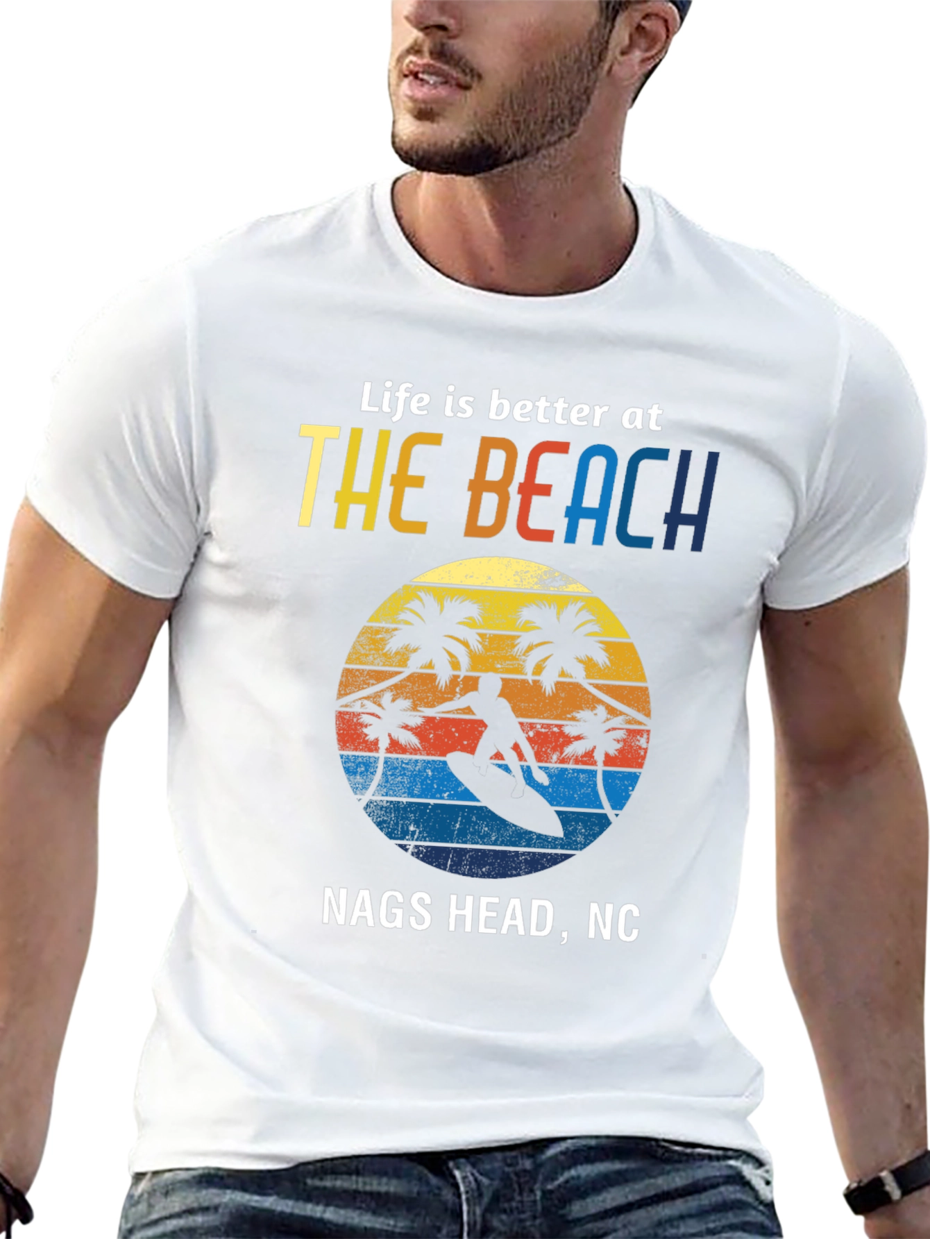 Nags Head NC Beach Life T-Shirt