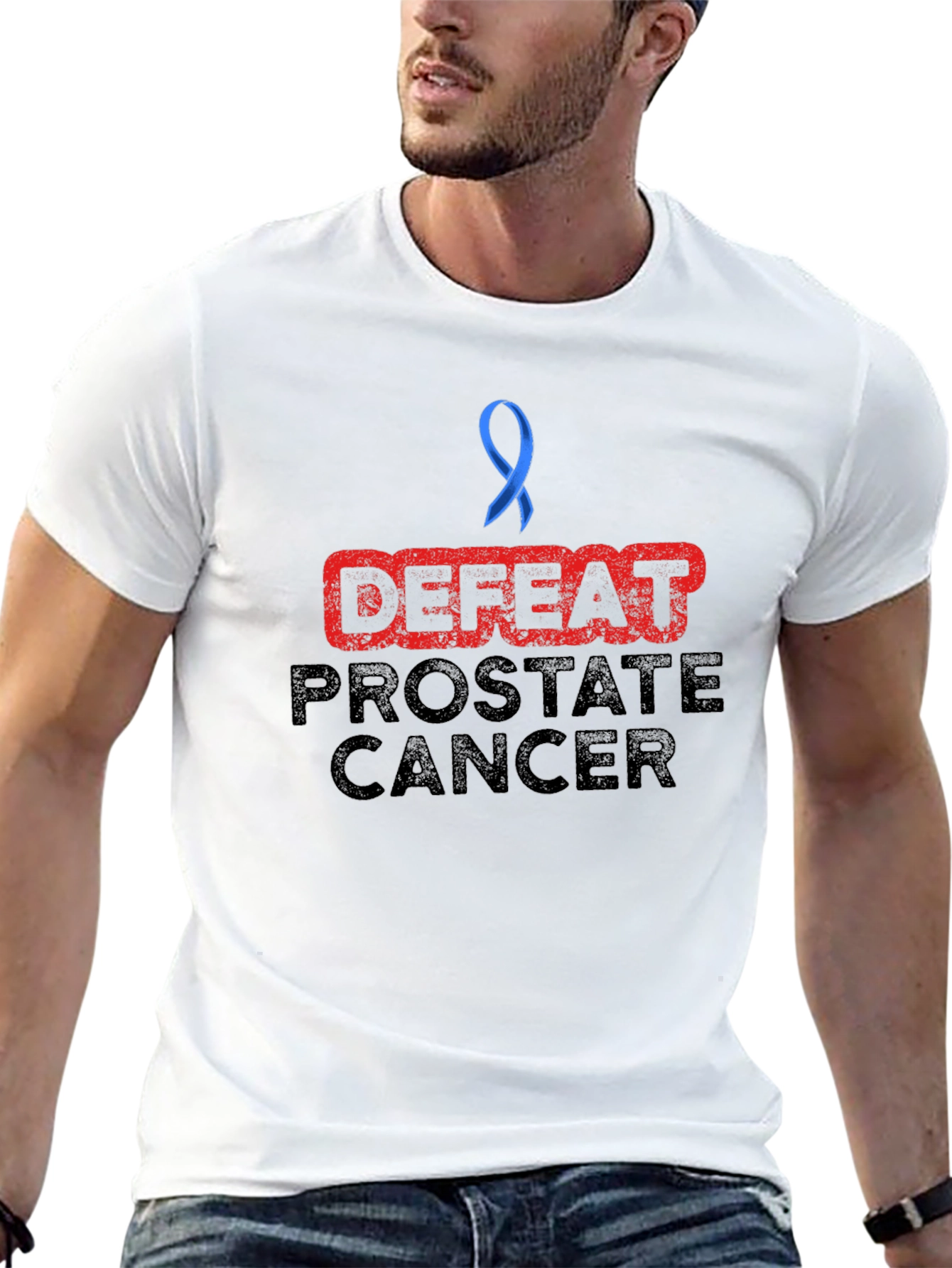 Defeat Prostate Cancer Awareness T-Shirt