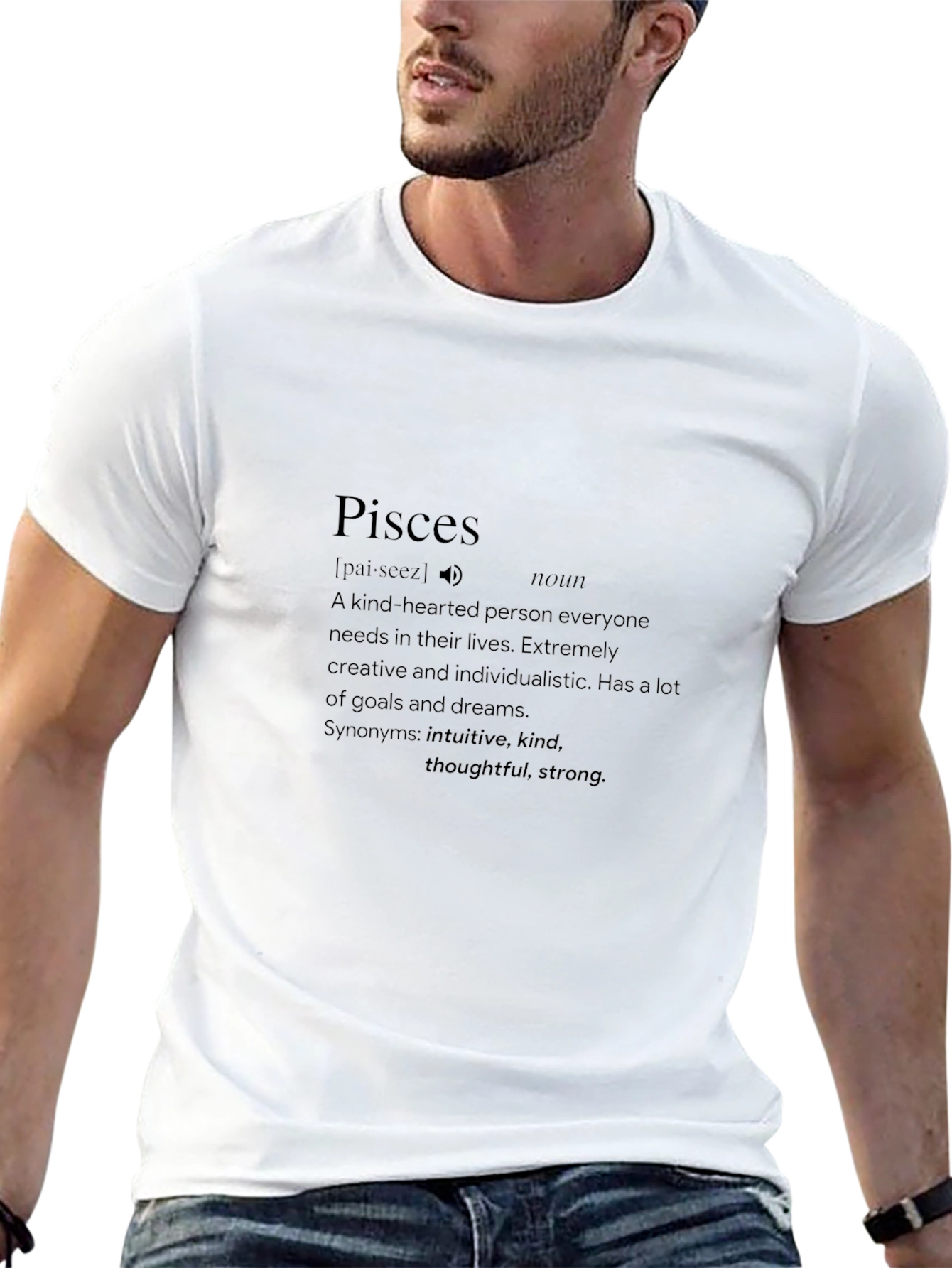 Pisces Definition Black T-Shirt