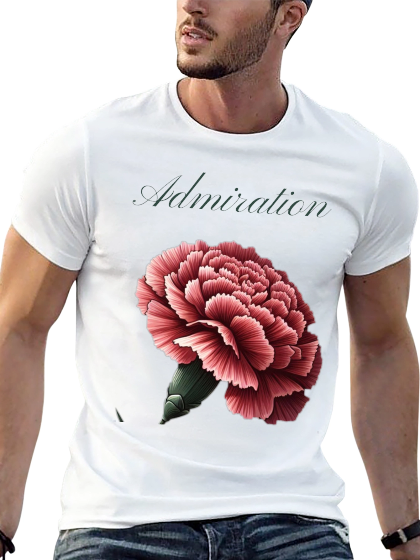 Carnation Admiration Graphic Tee