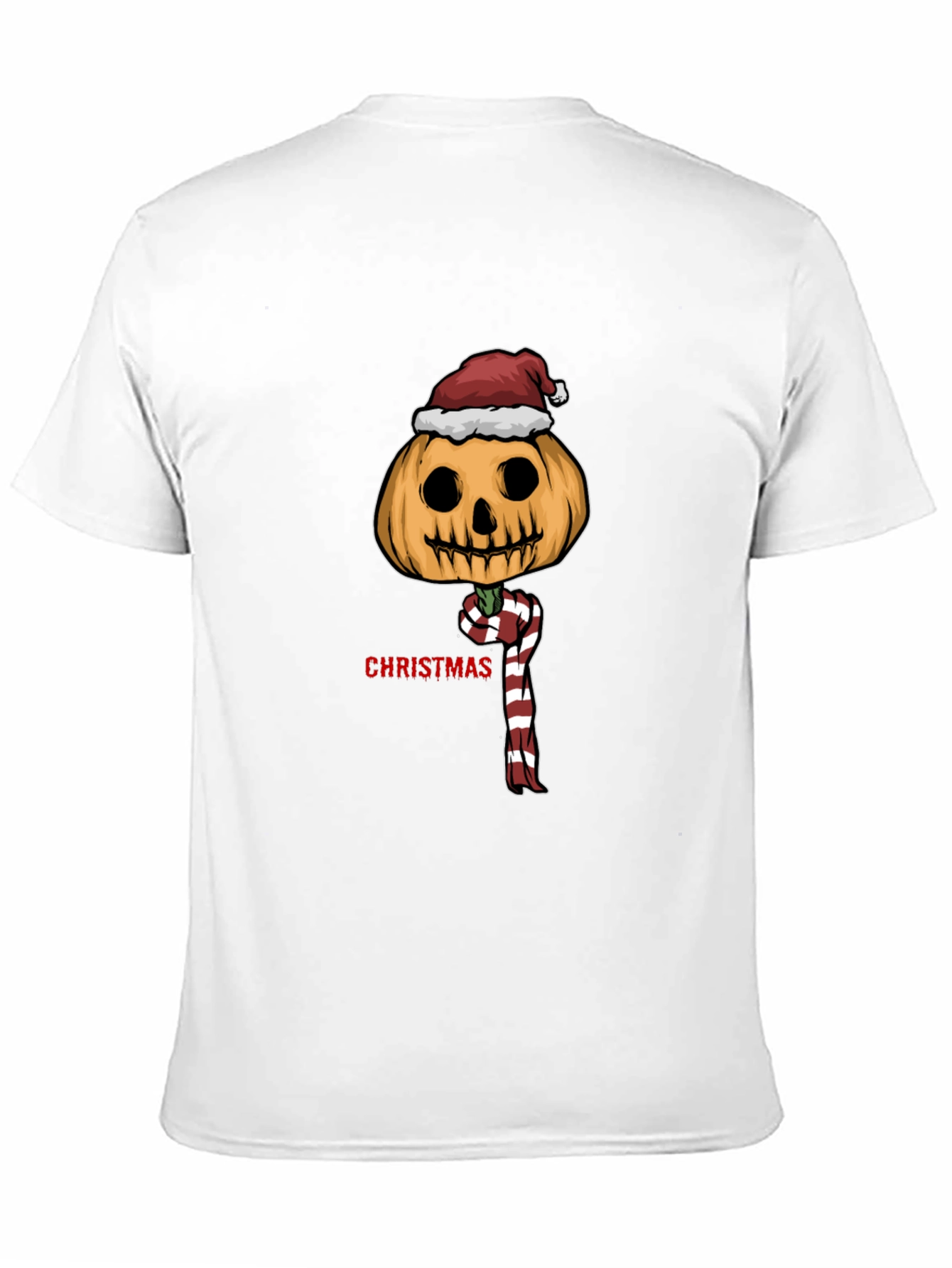 Christmas Pumpkin Head T-Shirt