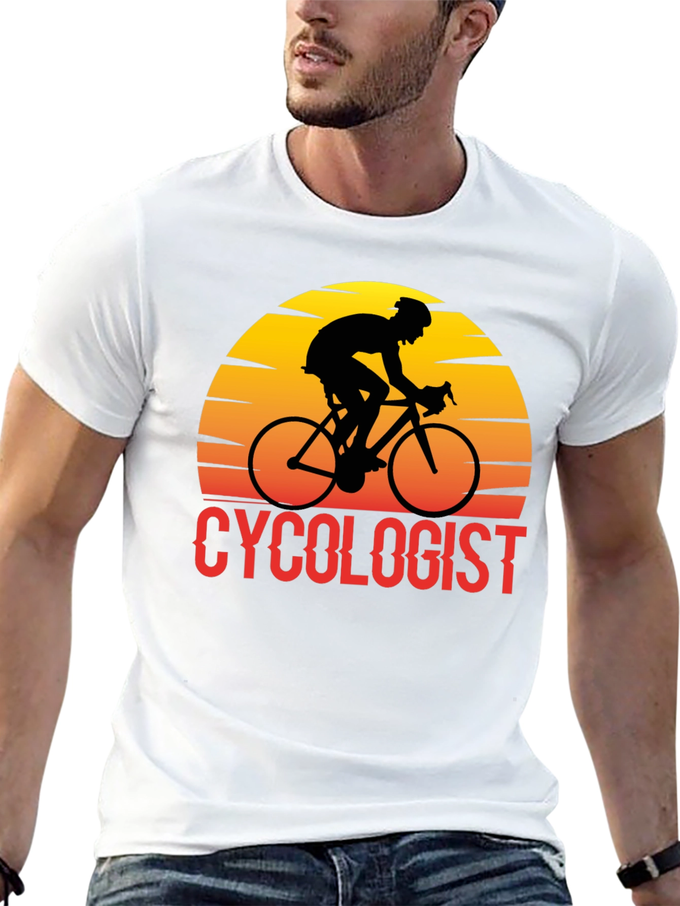 Cyclologist T-Shirt - Retro Cyclist Design