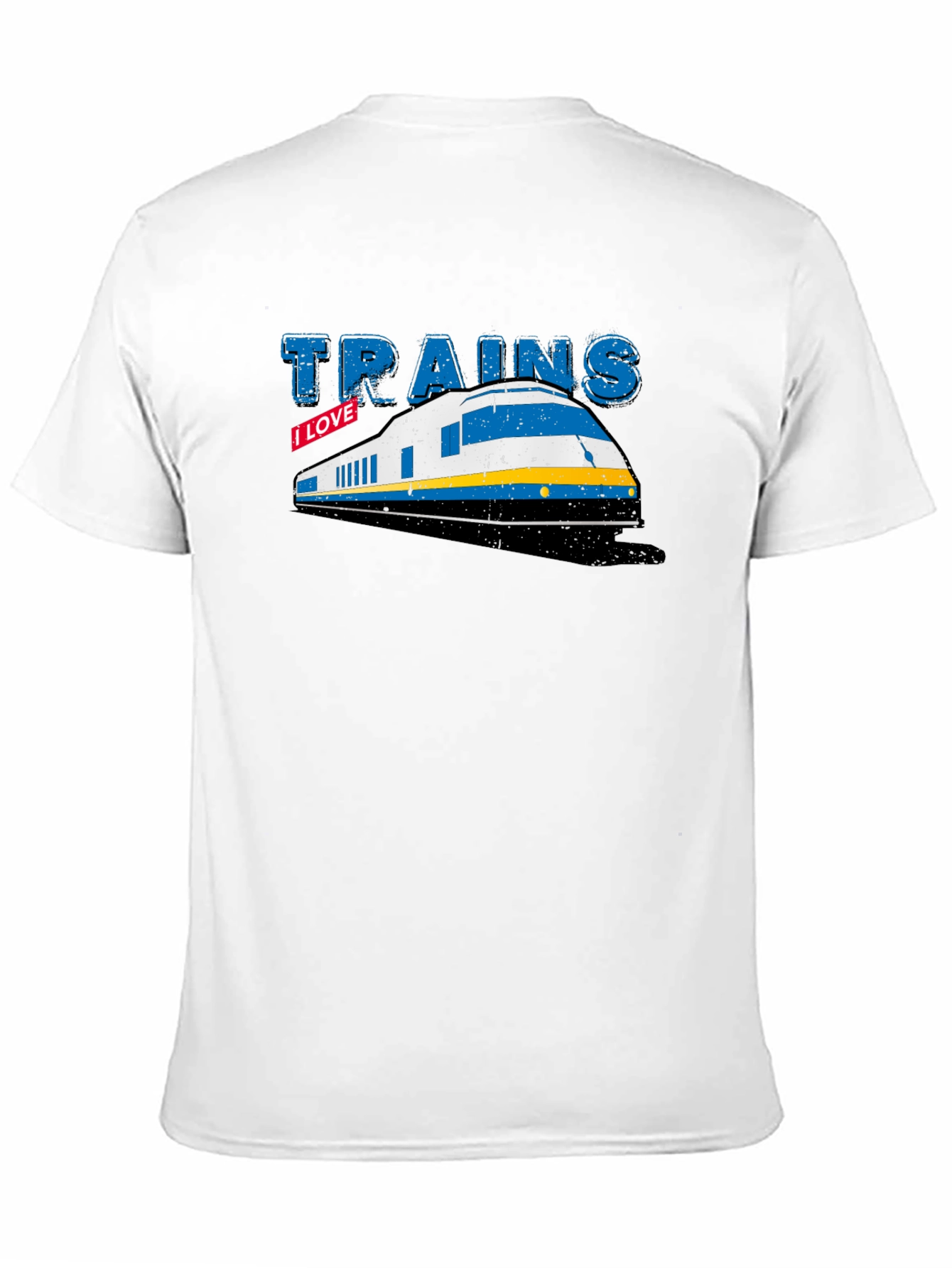I Love Trains Graphic Tee