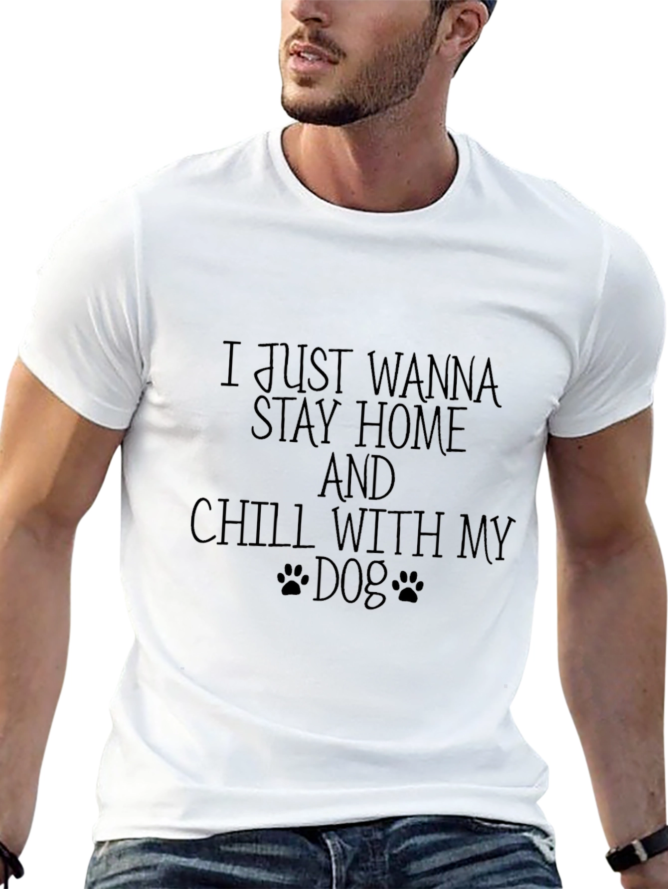 Chill With My Dog Graphic Tee