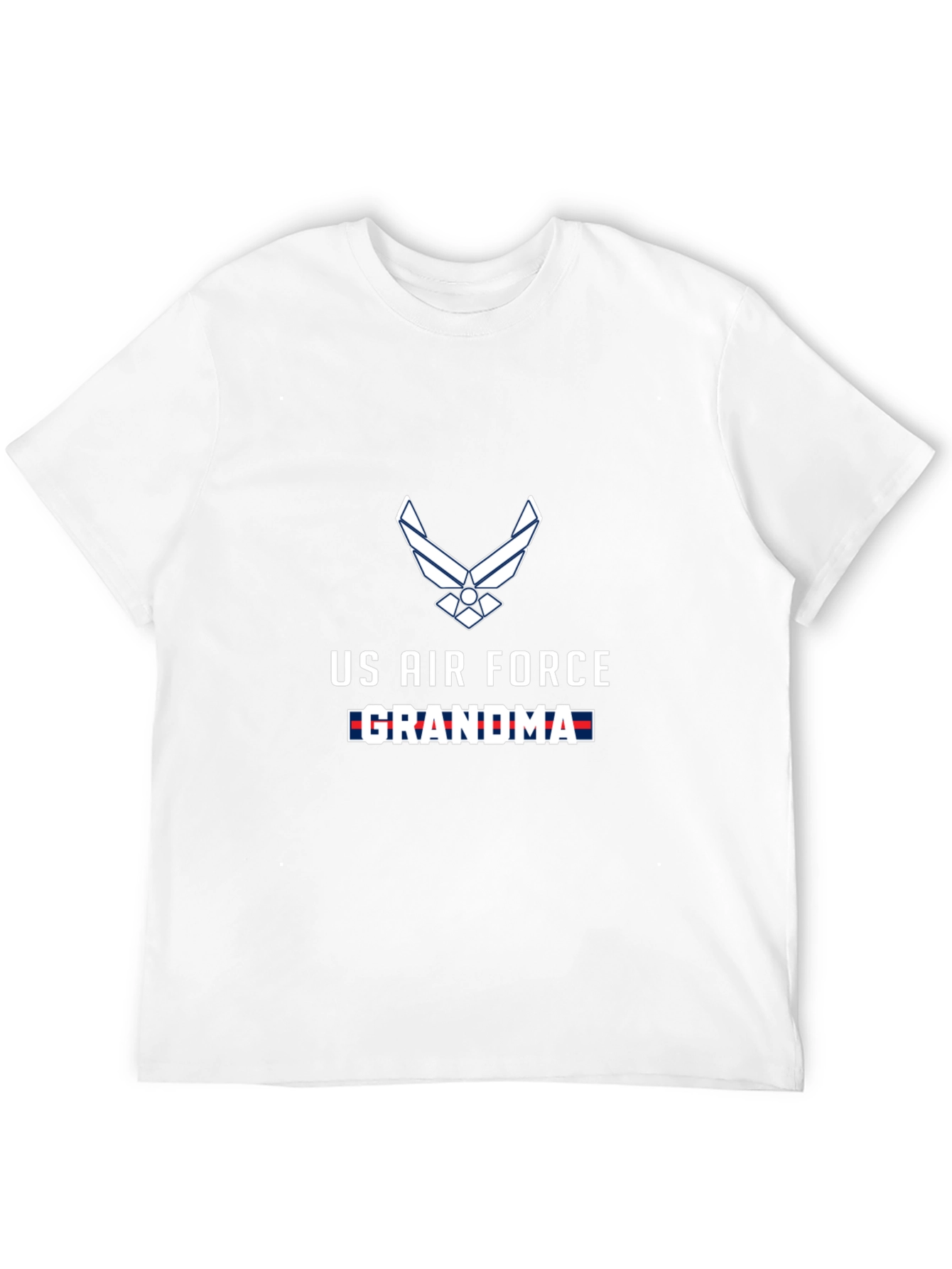 US Air Force Grandma Black T-Shirt