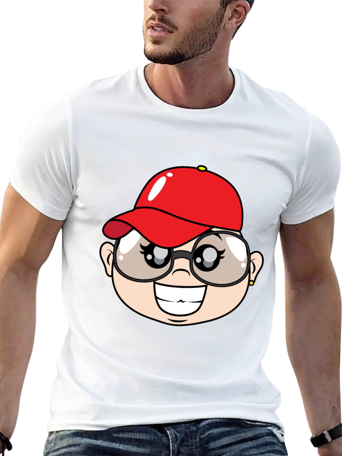 Cartoon Character Graphic Tee