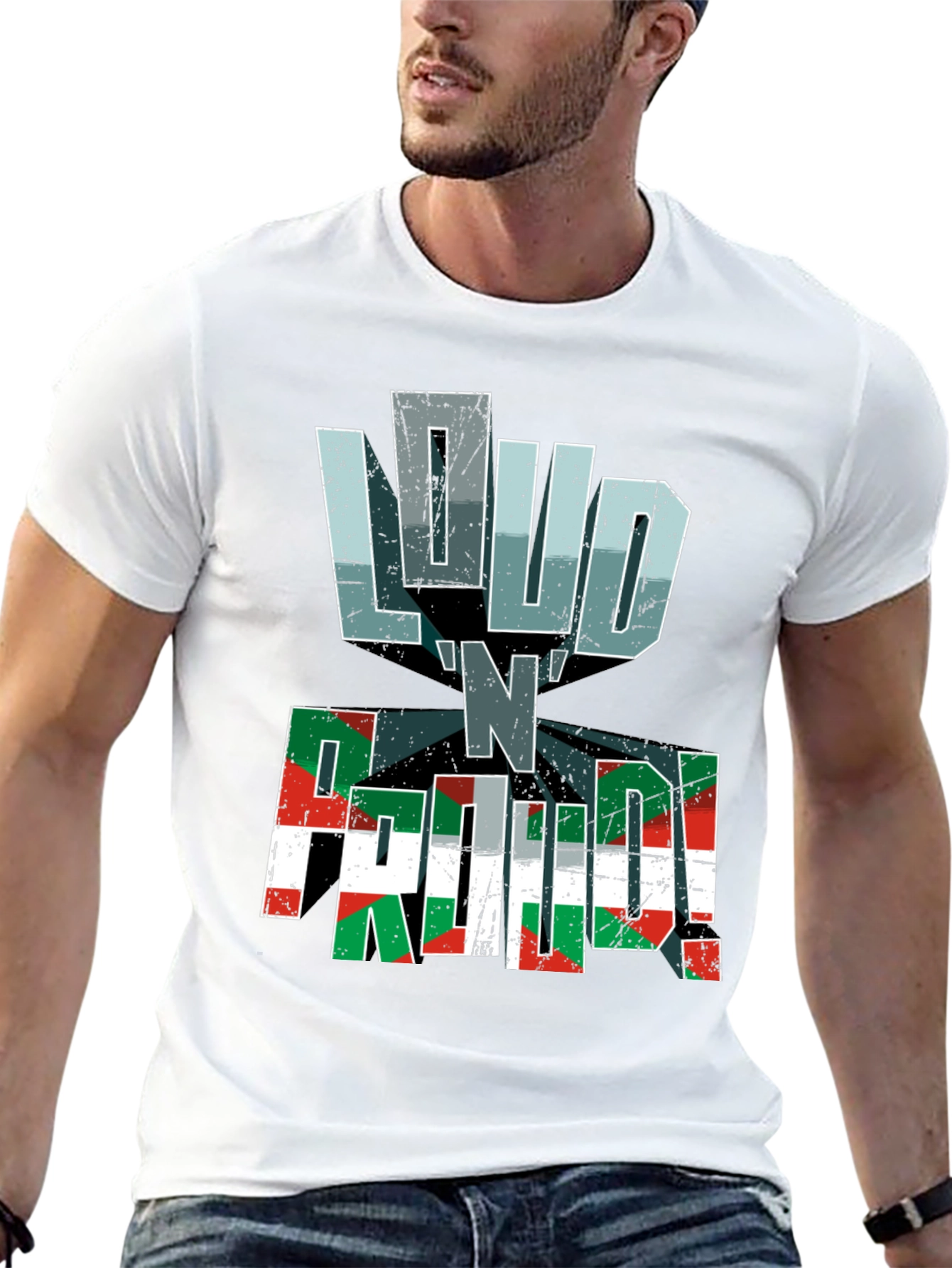 Loud N Proud Basque Flag T-Shirt