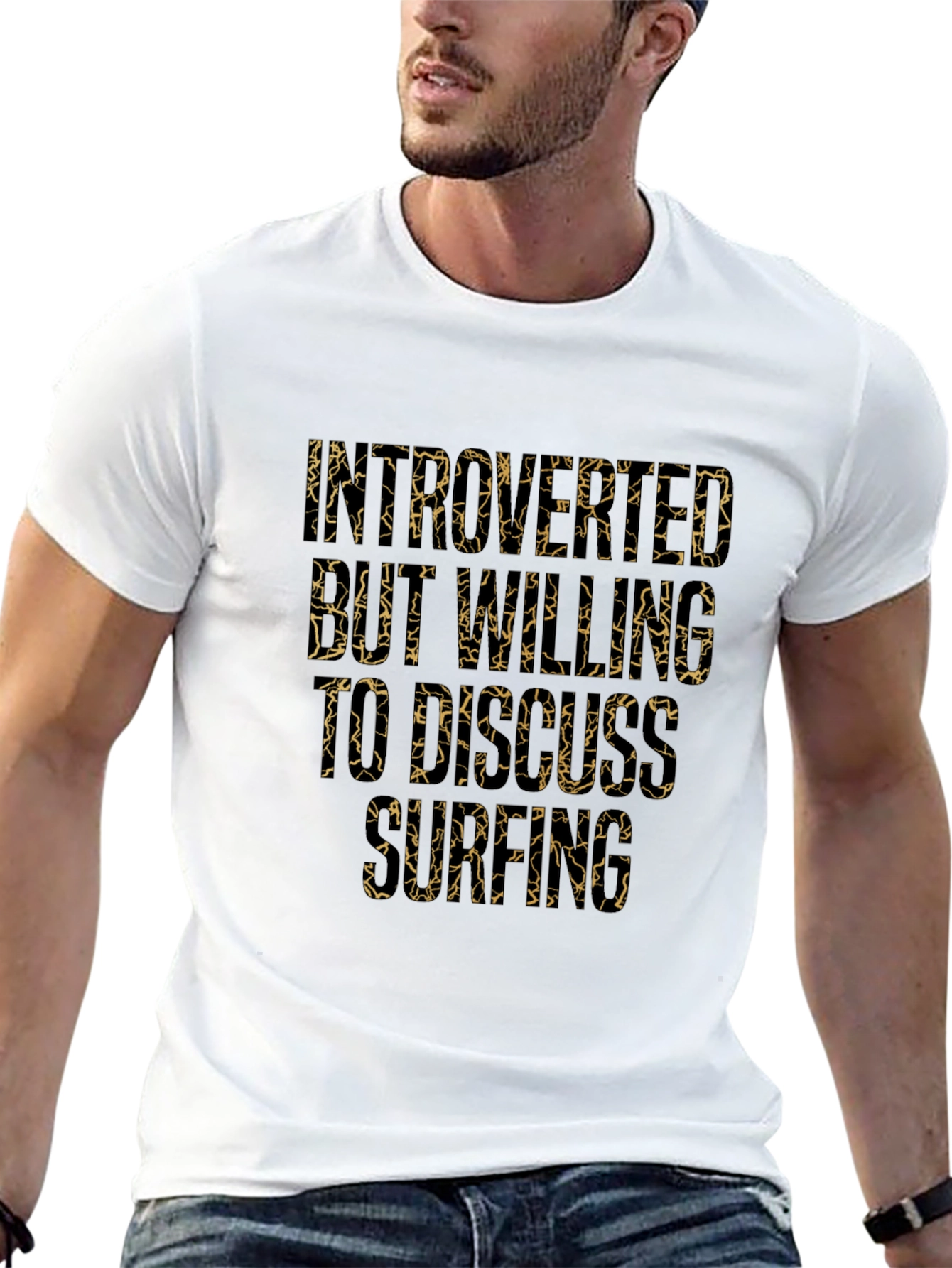 Introverted But Willing To Discuss Surfing T-Shirt