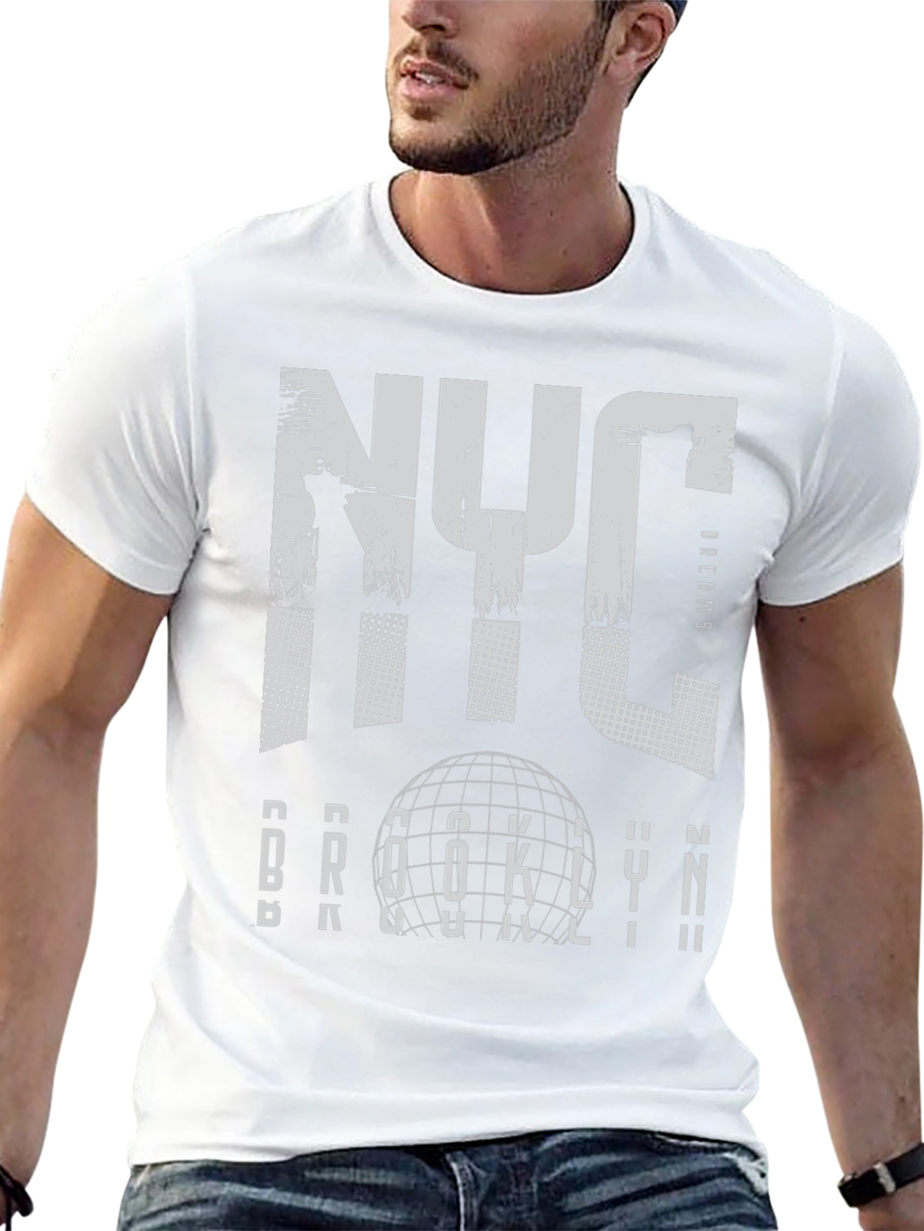 NYC Brooklyn Graphic T-Shirt - Urban Style