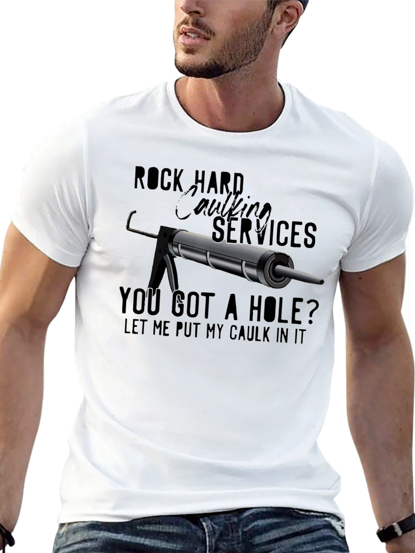 Rock Hard Caulking Services T-Shirt