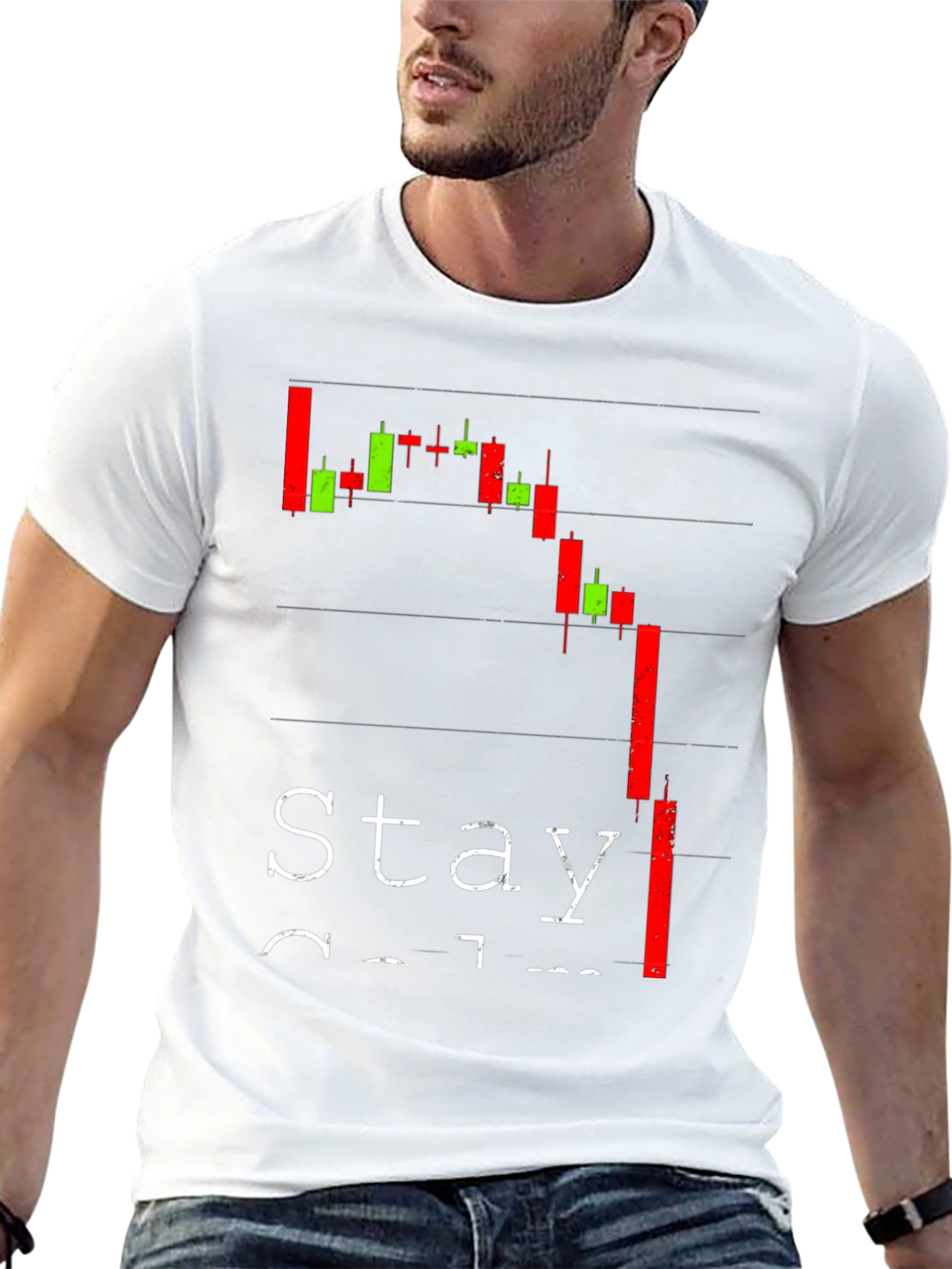 Stay Calm Stock Market Crash T-Shirt