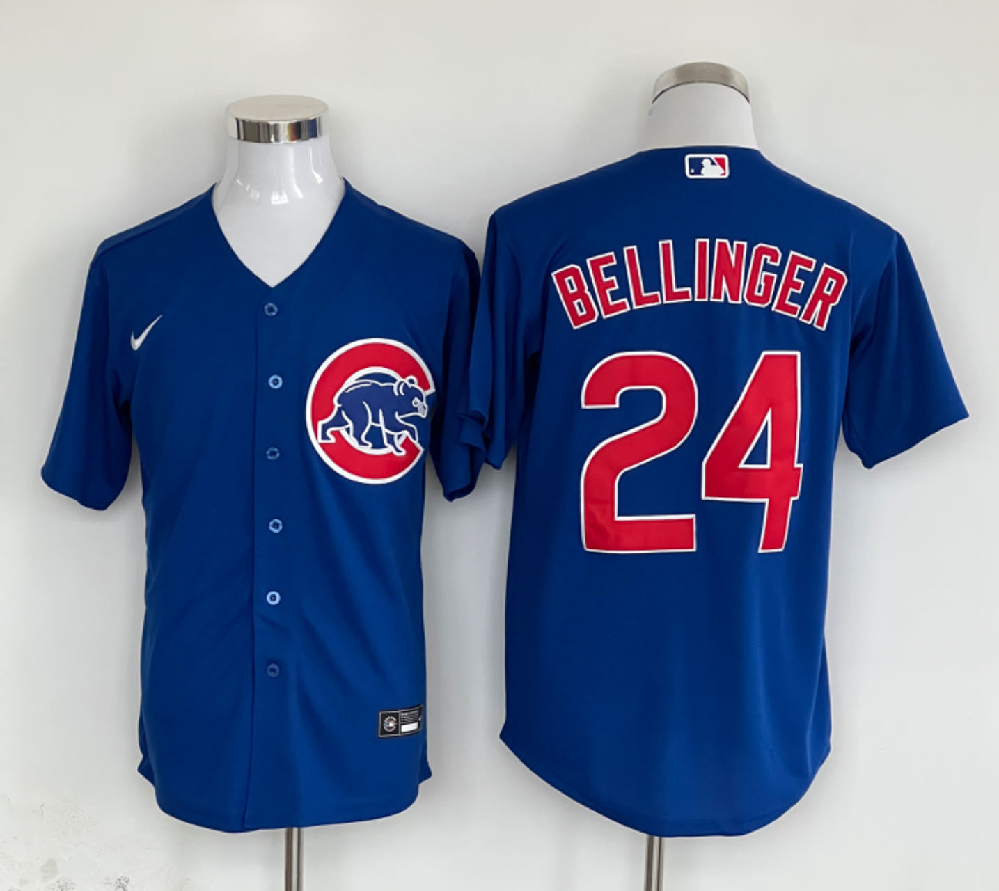 Men's Chicago Cubs Cody Bellinger #24 Royal Replica Player Jerseys