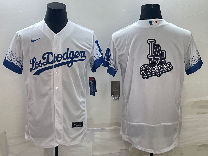 Men's Los Angeles Dodgers White Replica Player Jerseys