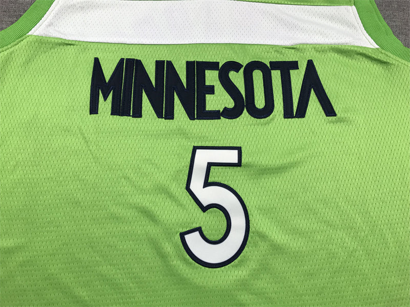 Men's Minnesota Timberwolves Anthony Edwards #5 Green Swingman Jerseys