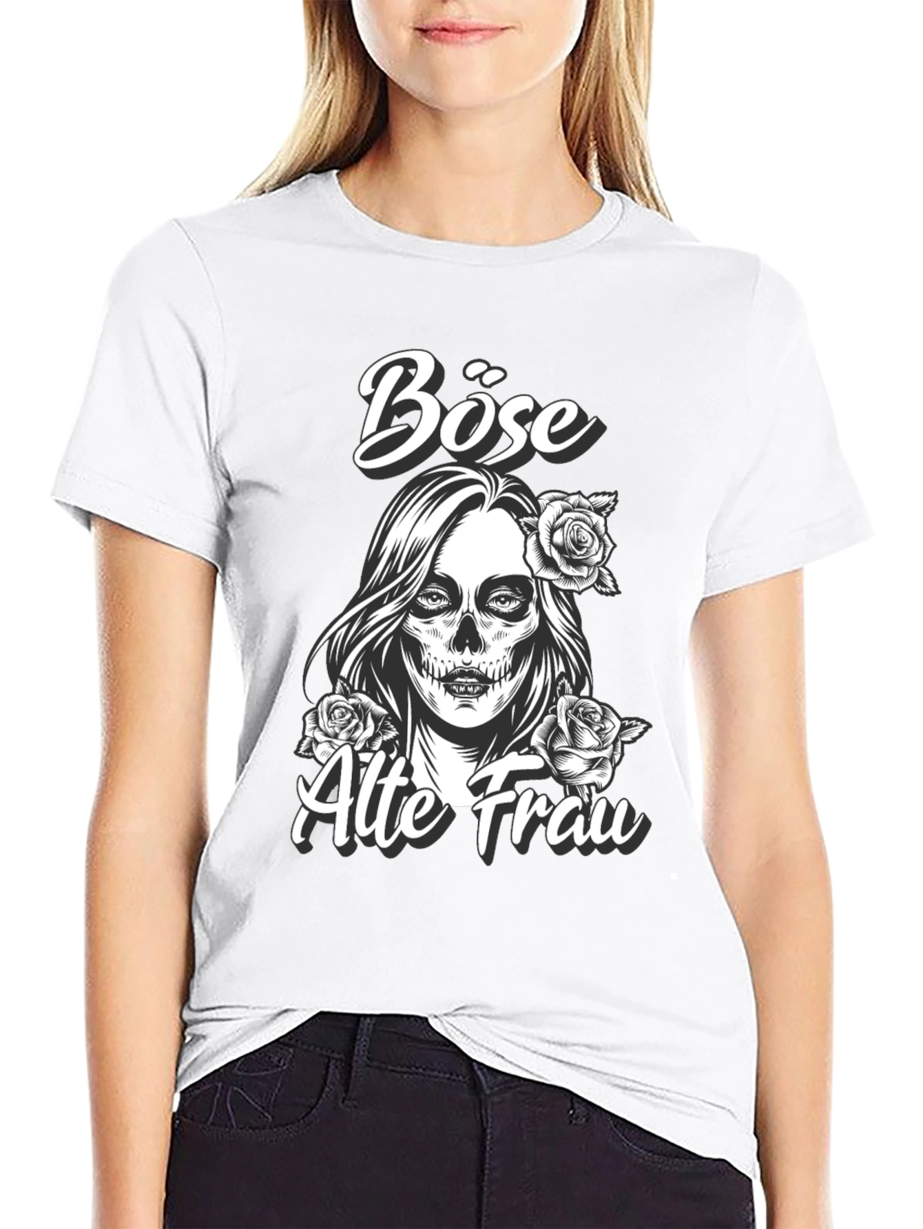 Böse Alte Frau Graphic Tee
