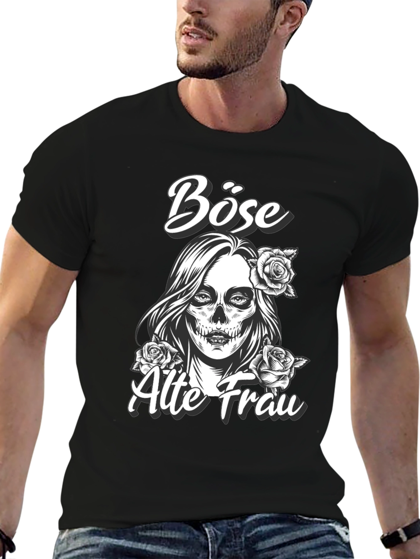 Böse Alte Frau Graphic Tee