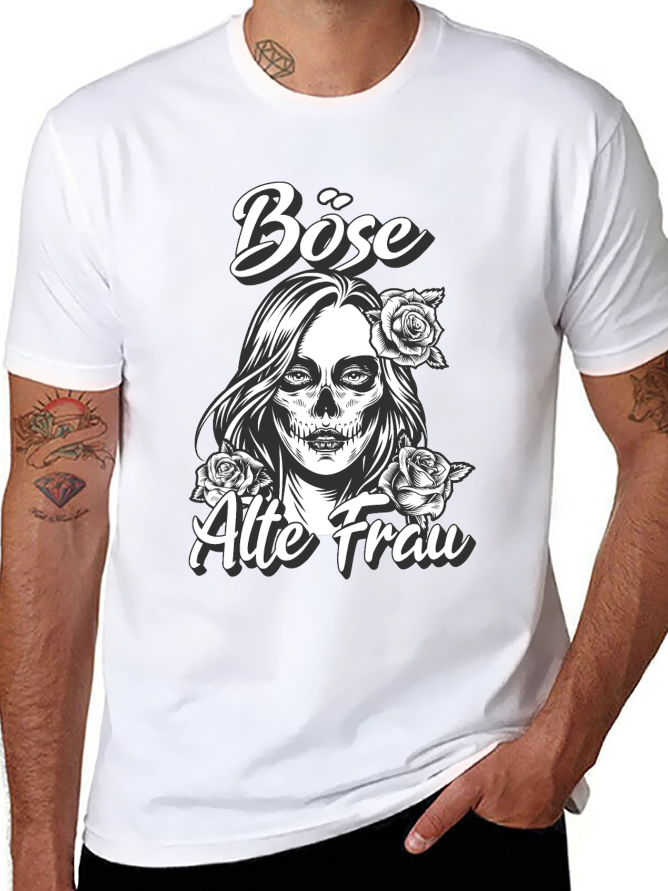 Böse Alte Frau Graphic Tee