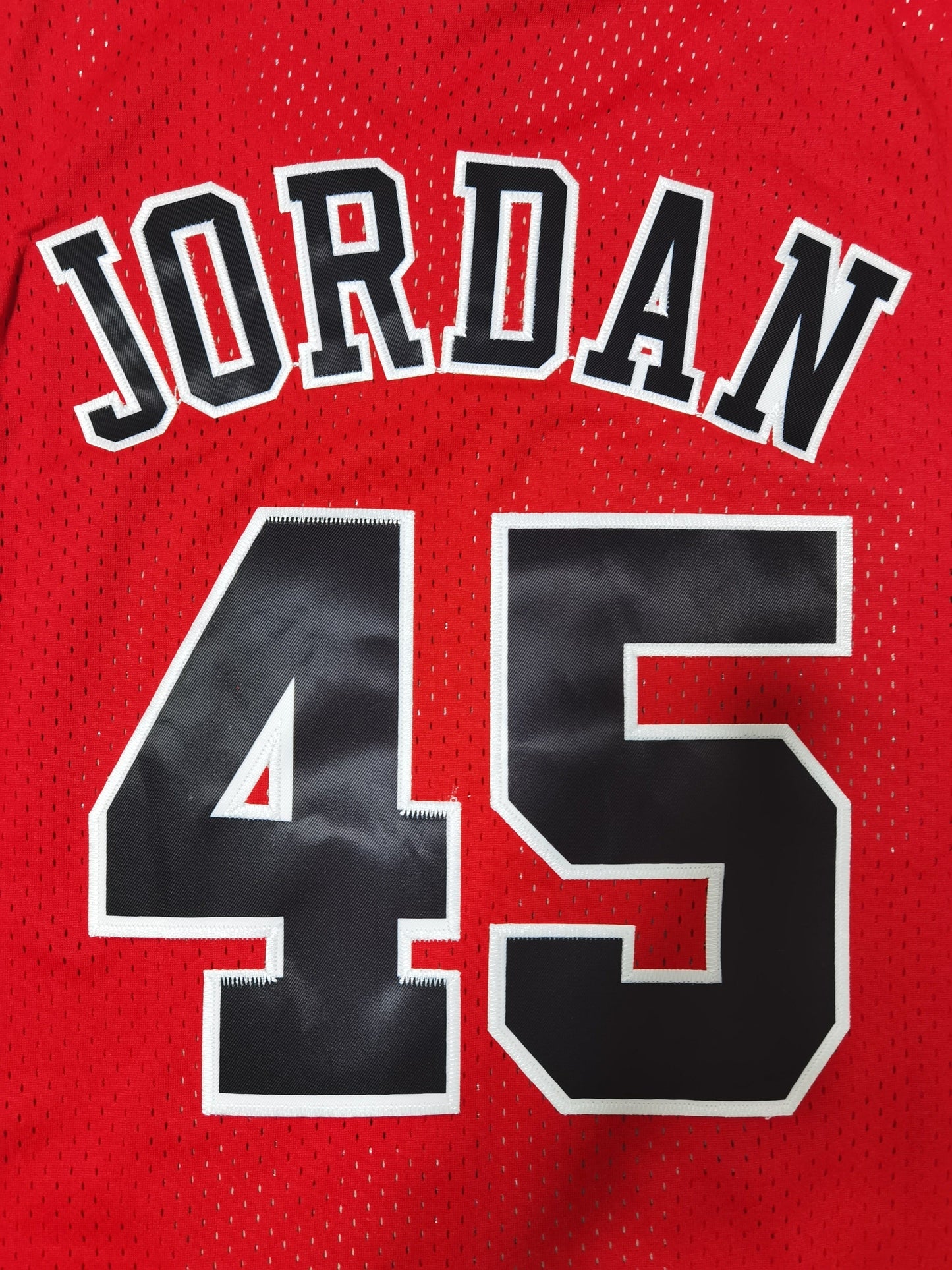 Men's Chicago Bulls Michael Jordan #45 NBA Red Mitchell&Ness Swingman Jerseys