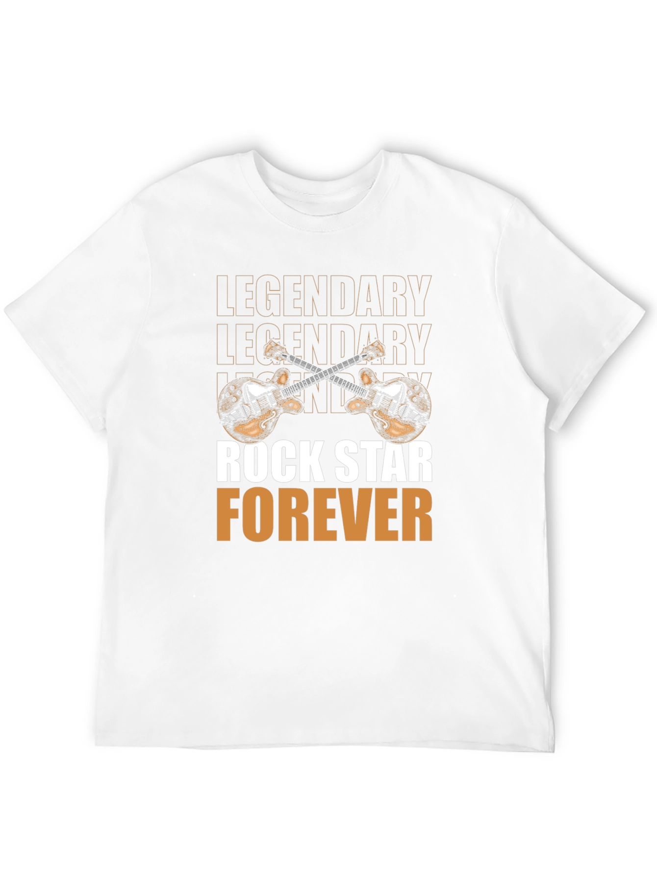 Legendary Rock Star Forever Black Graphic Tee