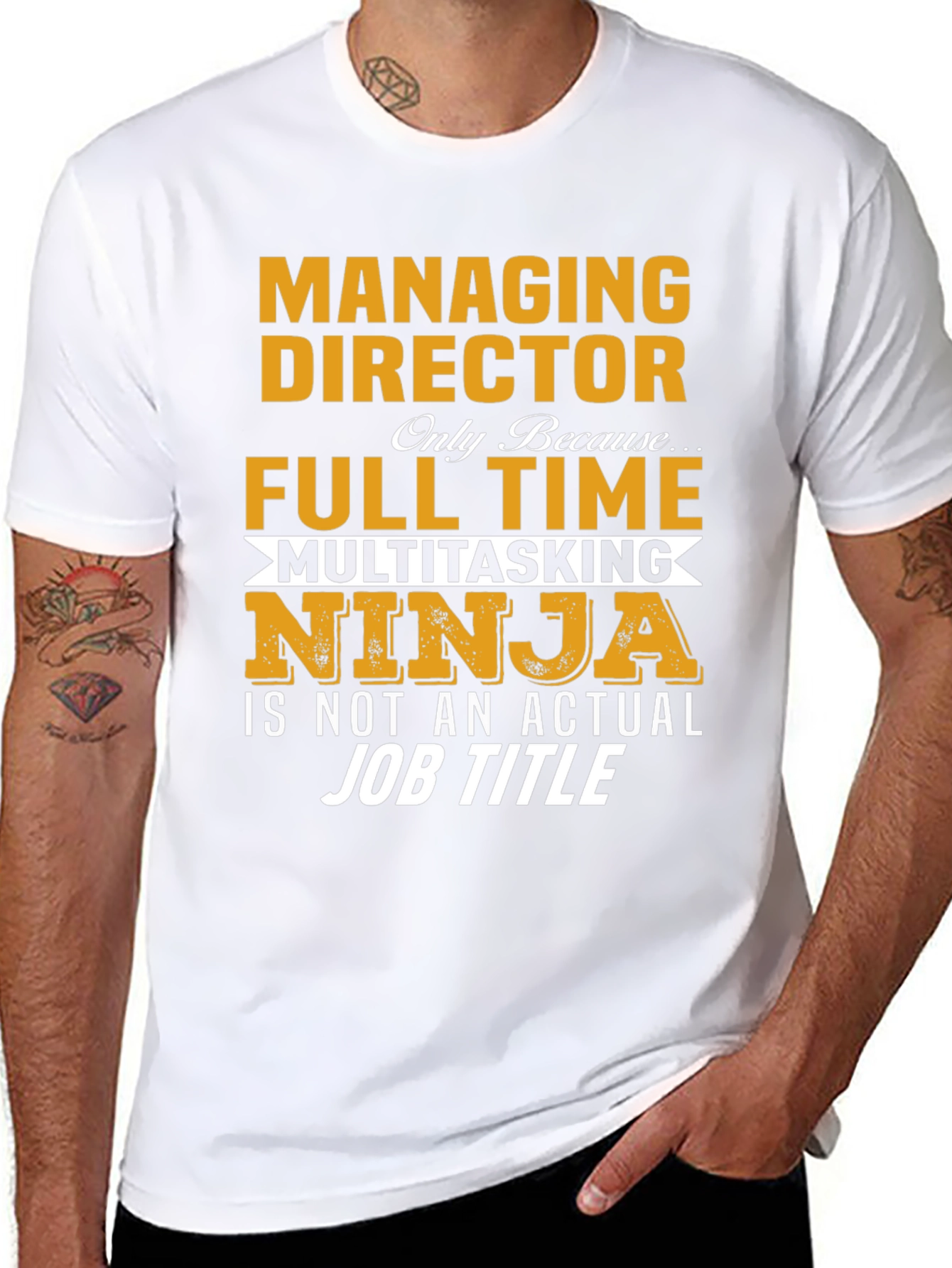 Managing Director T-Shirt: Full Time Multitasking Ninja