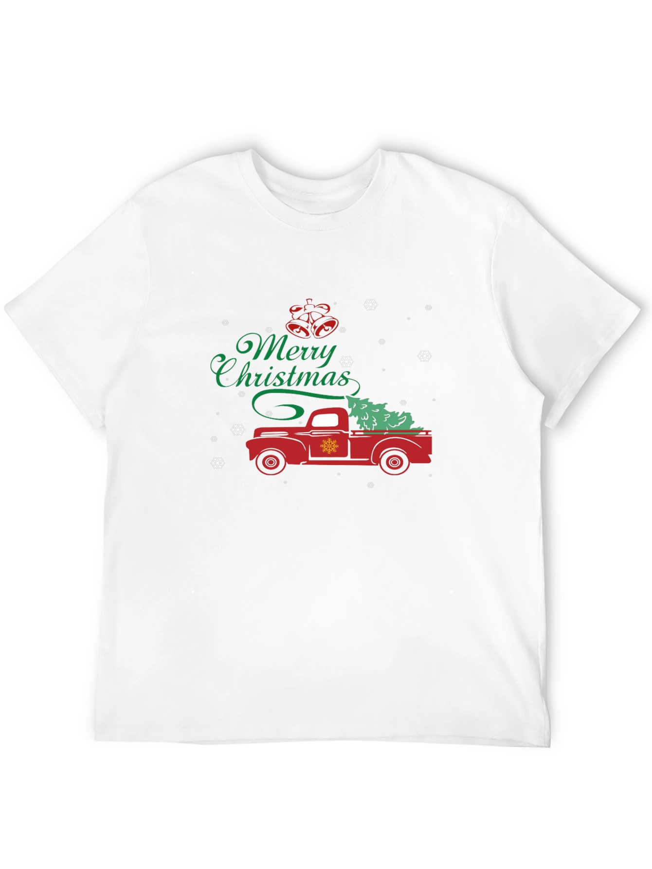 Merry Christmas Truck Graphic Tee