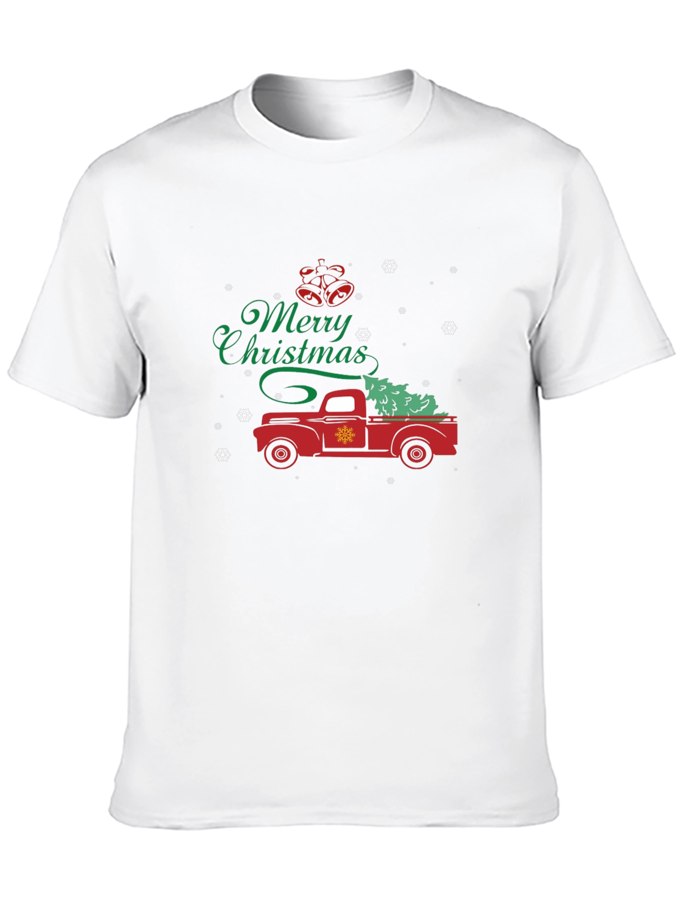 Merry Christmas Truck Graphic Tee