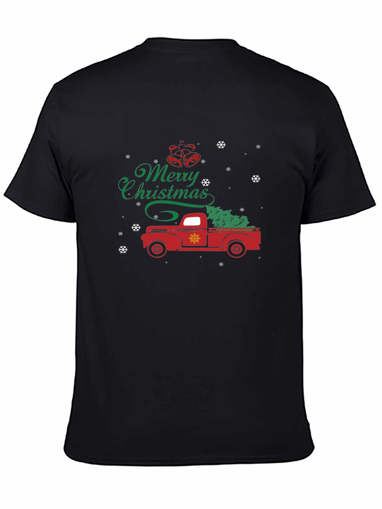 Merry Christmas Truck Graphic Tee