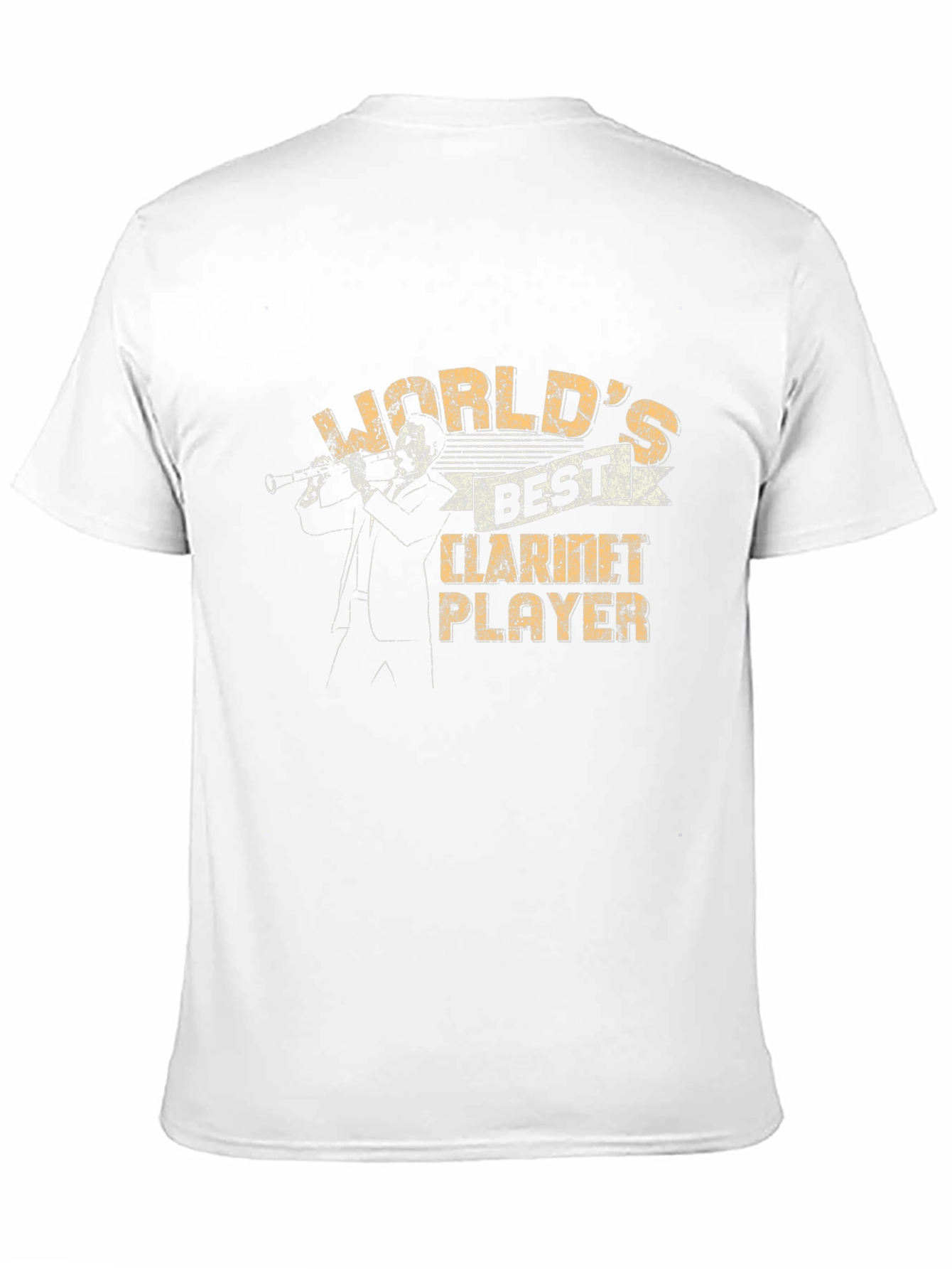 Worlds Best Clarinet Player Black Graphic Tee