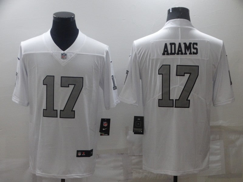 Men's Las Vegas Raiders Davante Adams #17 White Game Jerseys
