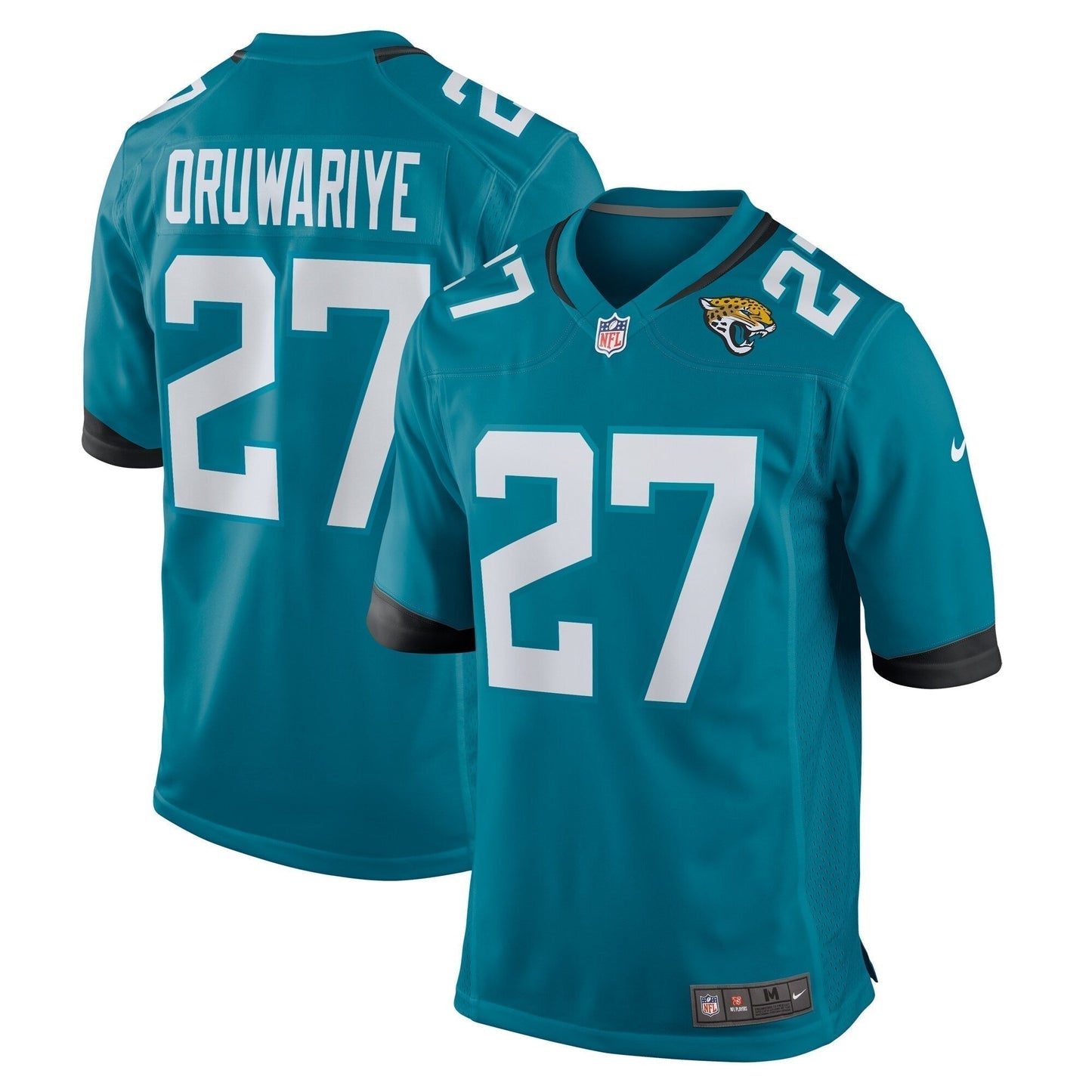 Amani Oruwariye Jacksonville Jaguars Nike  Game Jersey -  Teal
