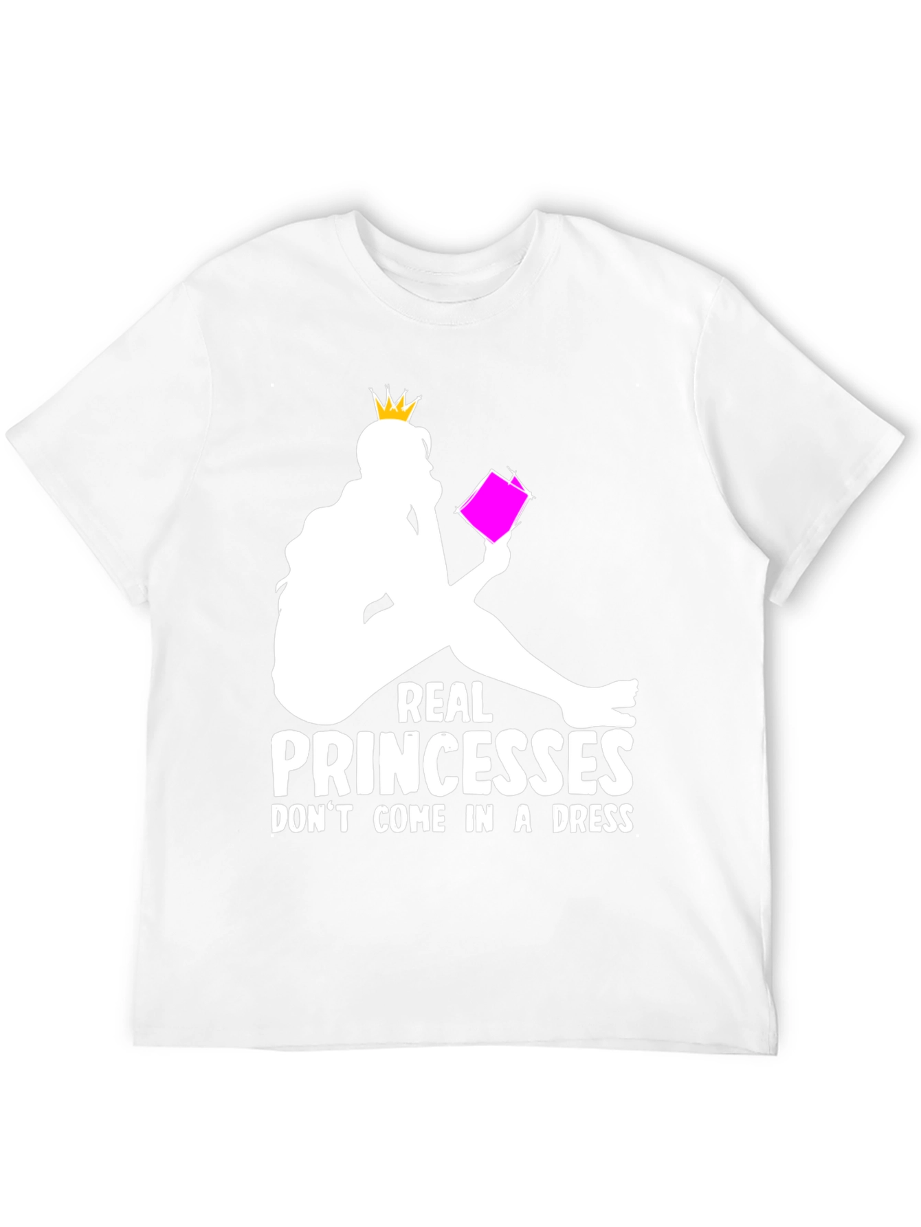 Real Princesses Read T-Shirt - Book Lover Apparel