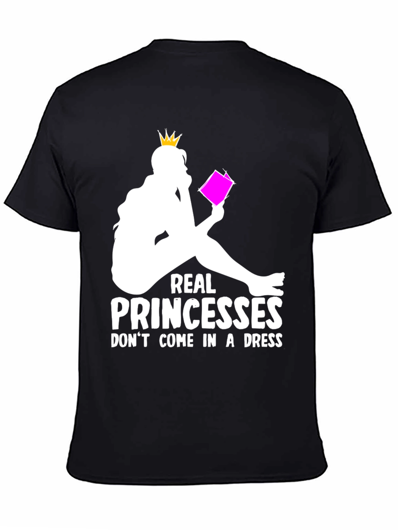 Real Princesses Read T-Shirt - Book Lover Apparel