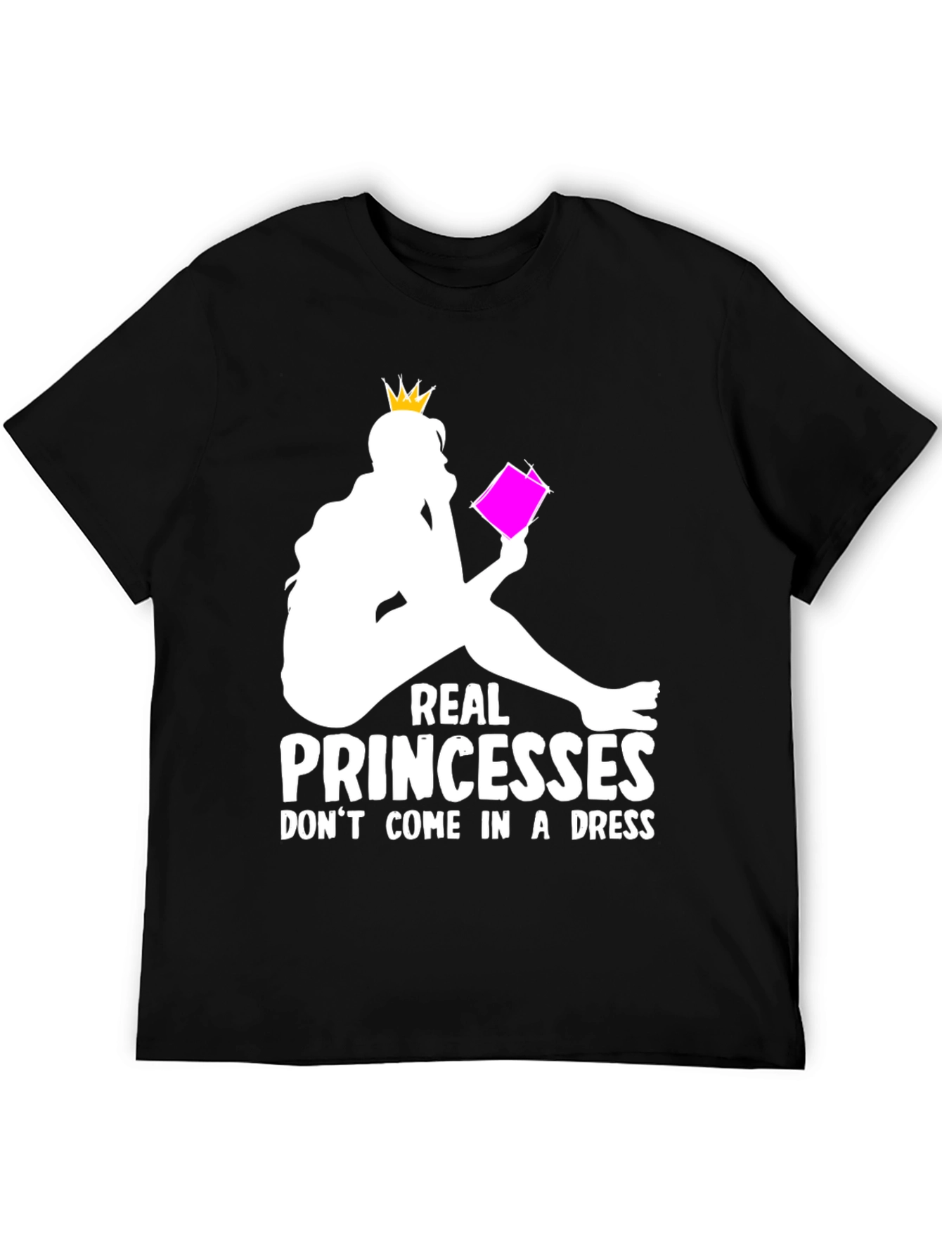 Real Princesses Read T-Shirt - Book Lover Apparel
