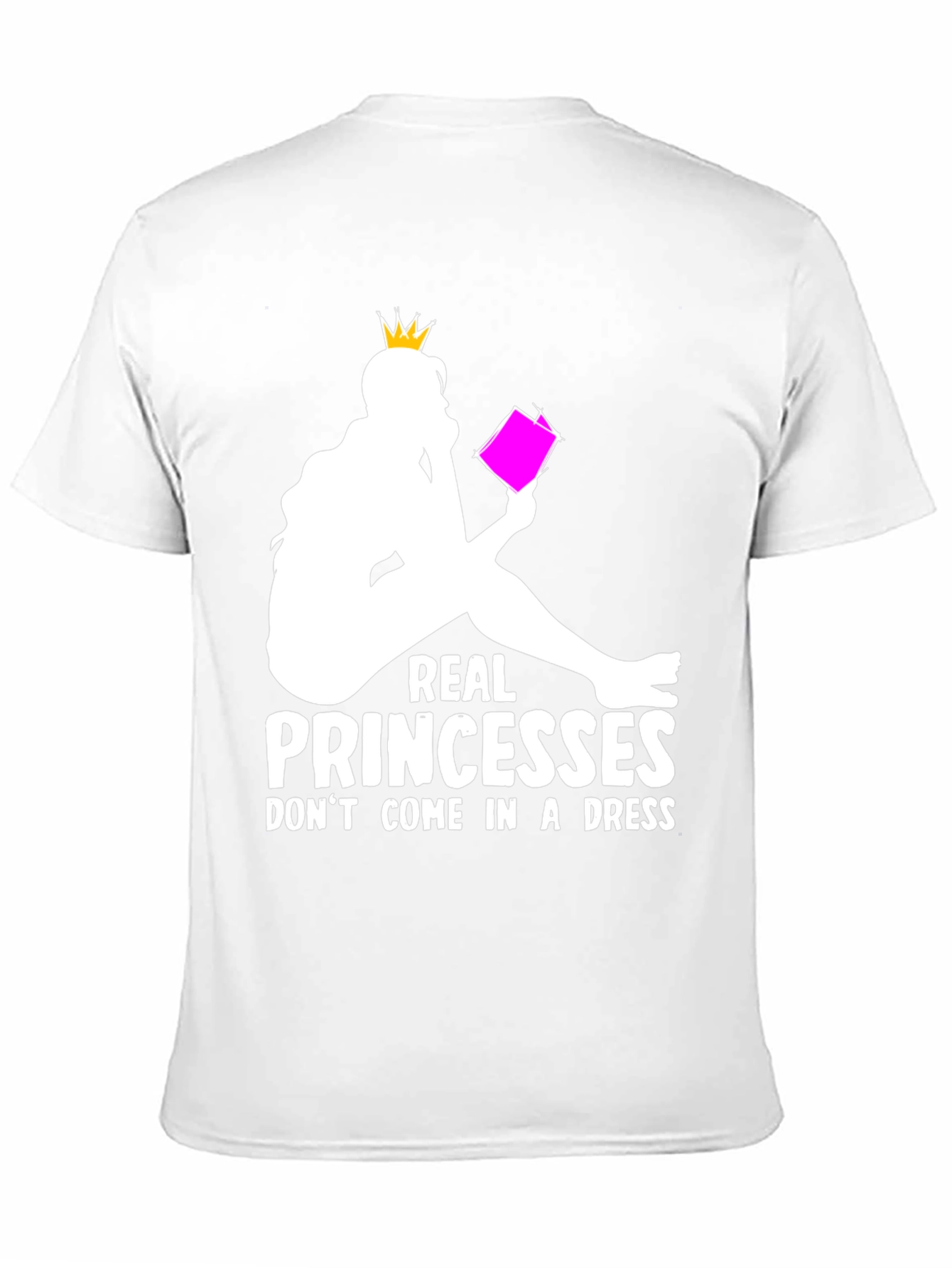Real Princesses Read T-Shirt - Book Lover Apparel
