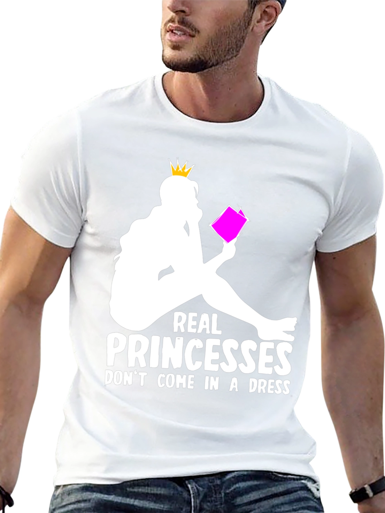 Real Princesses Read T-Shirt - Book Lover Apparel