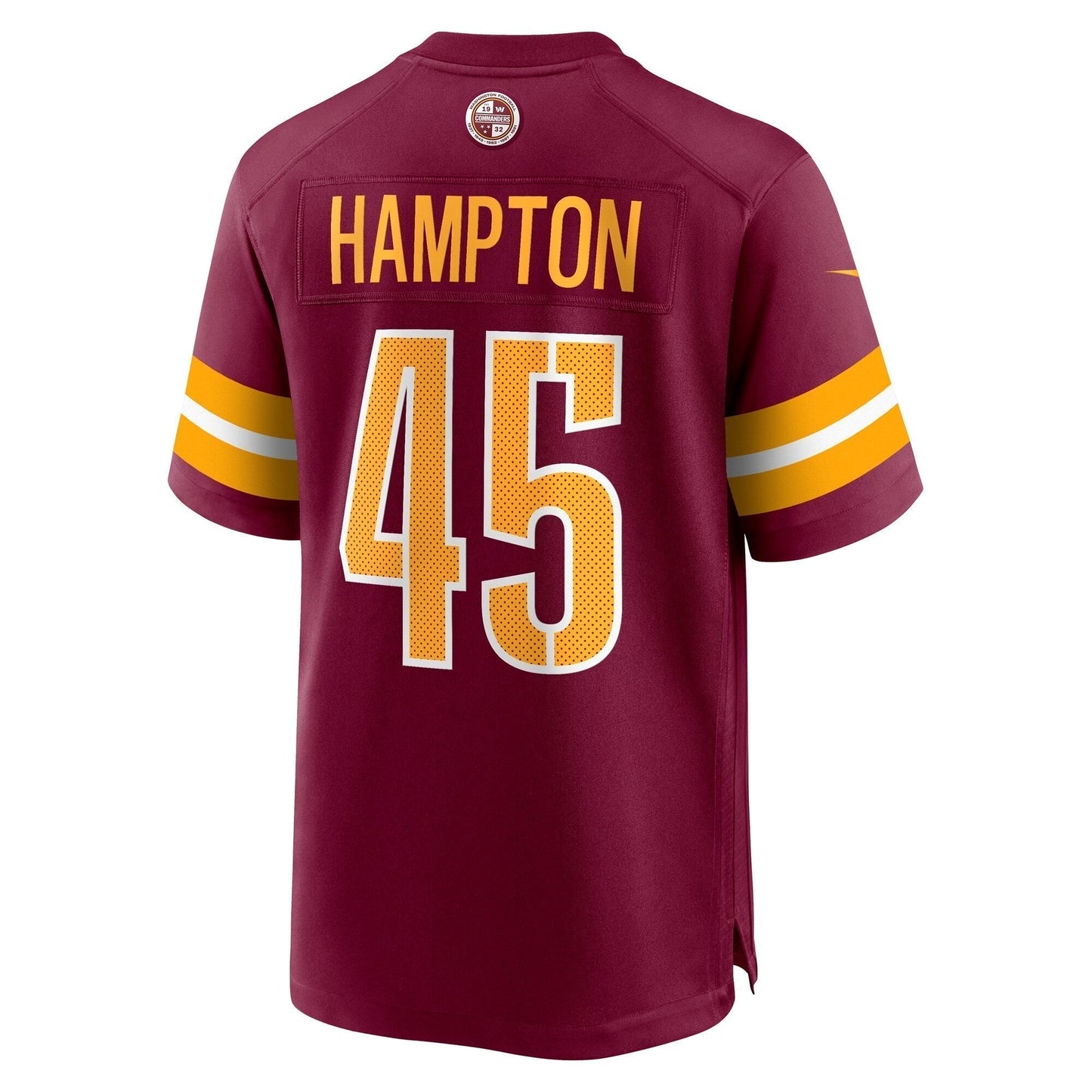 Dominique Hampton Washington Commanders Nike  Game Jersey -  Burgundy
